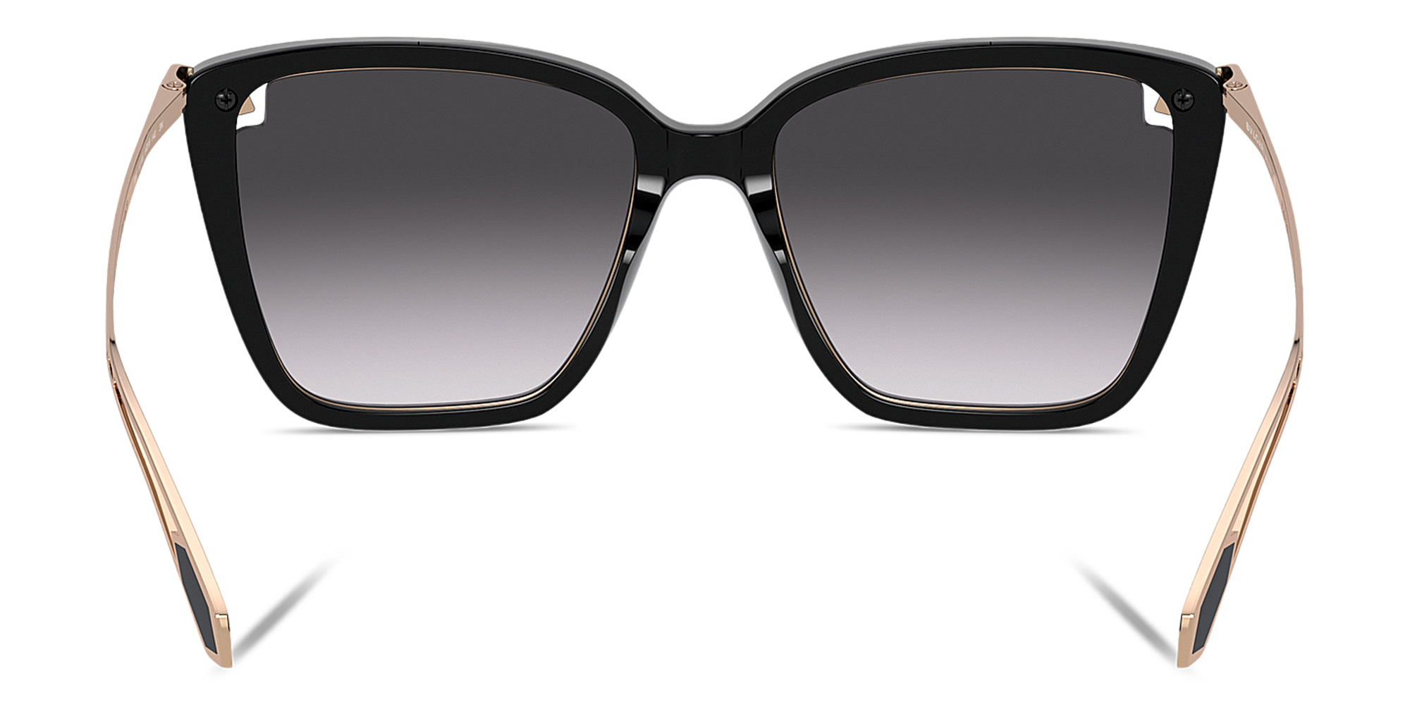 BVLGARI Cat Eye Sunglasses in Black – Product Photo 4