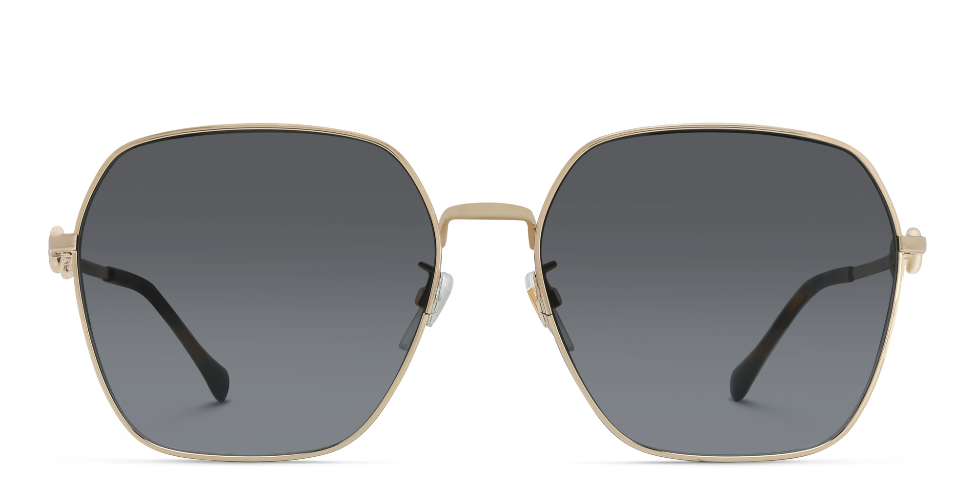 GUCCI Rectangle Sunglasses in Gold – Product Photo 1