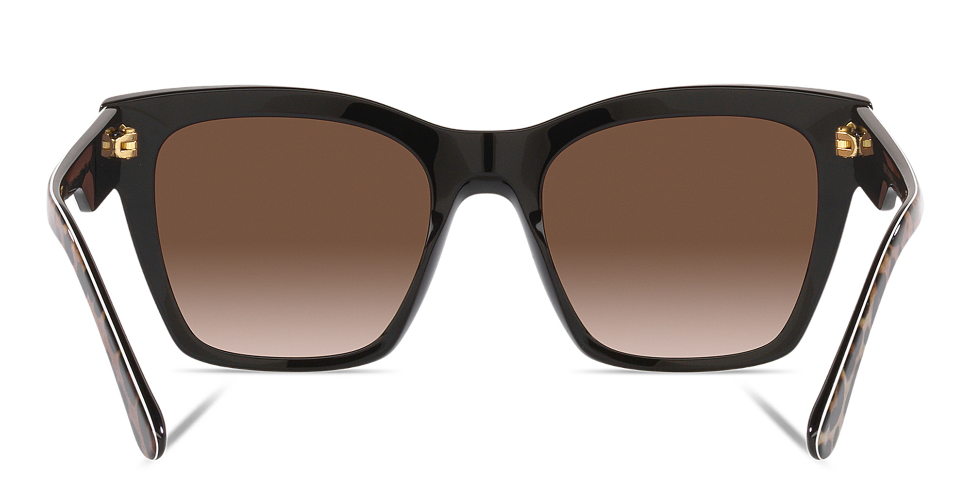 Shop Dolce & Gabbana Square Sunglasses in Brown online.
