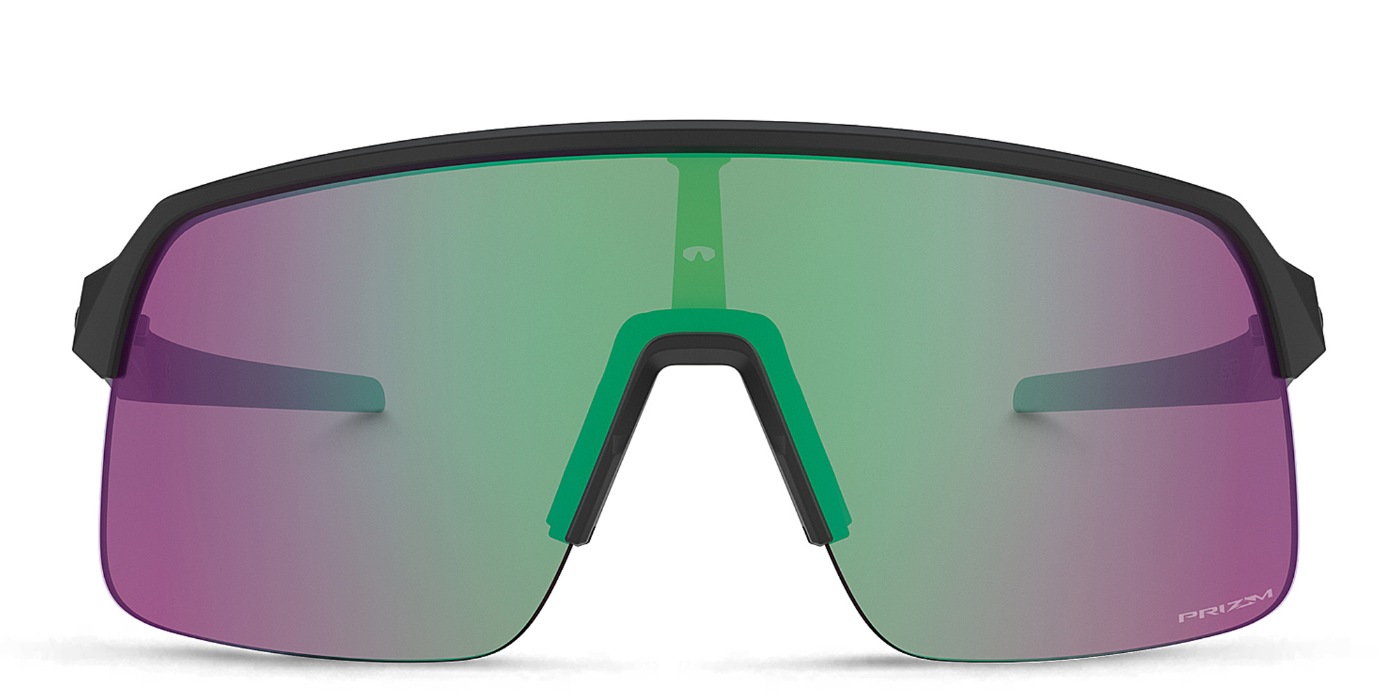 نظارات شمسية سوترو لايت مستطيلة بإطار نصفي من اوكلي بلون أسود - صورة المنتج 1