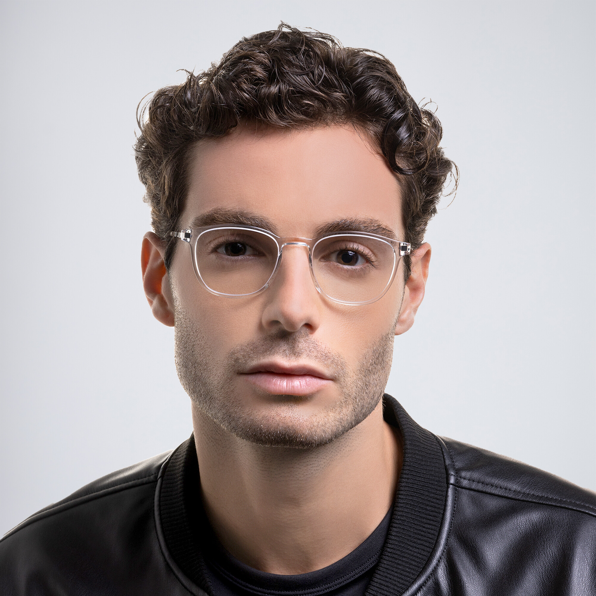 Shop MYKITA Unisex Square Eyeglasses in Silver online.