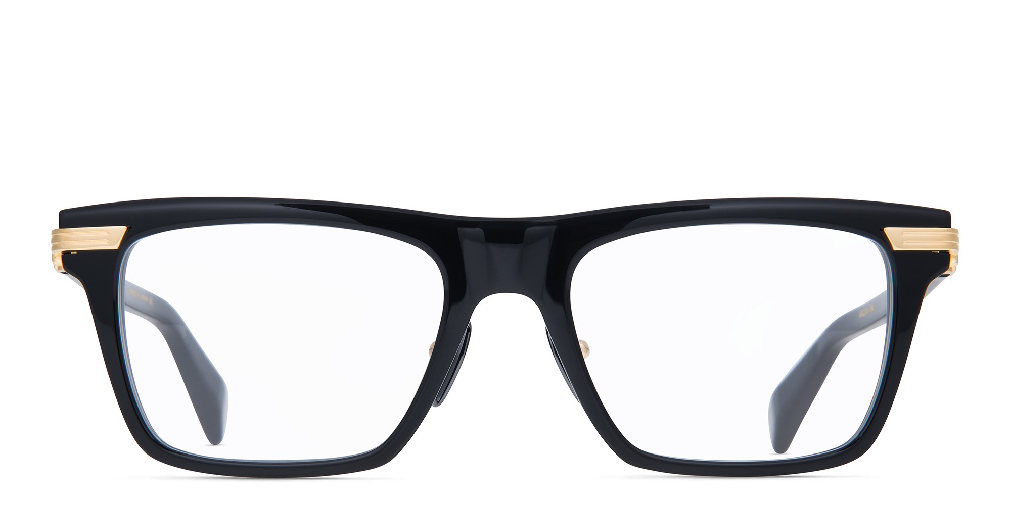 BALMAIN Sentinelle I Unisex Square Eyeglasses in Black – Product Photo 1