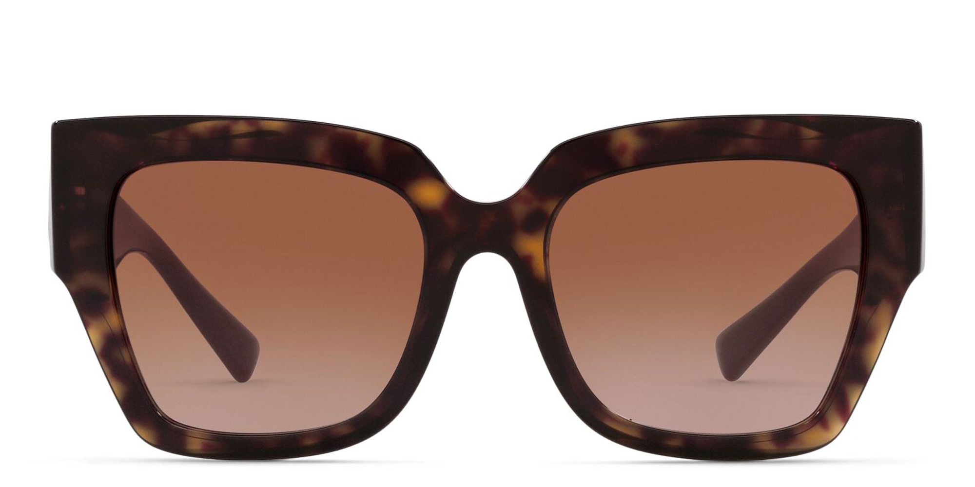 VALENTINO Square Sunglasses in Havana – Product Photo 1
