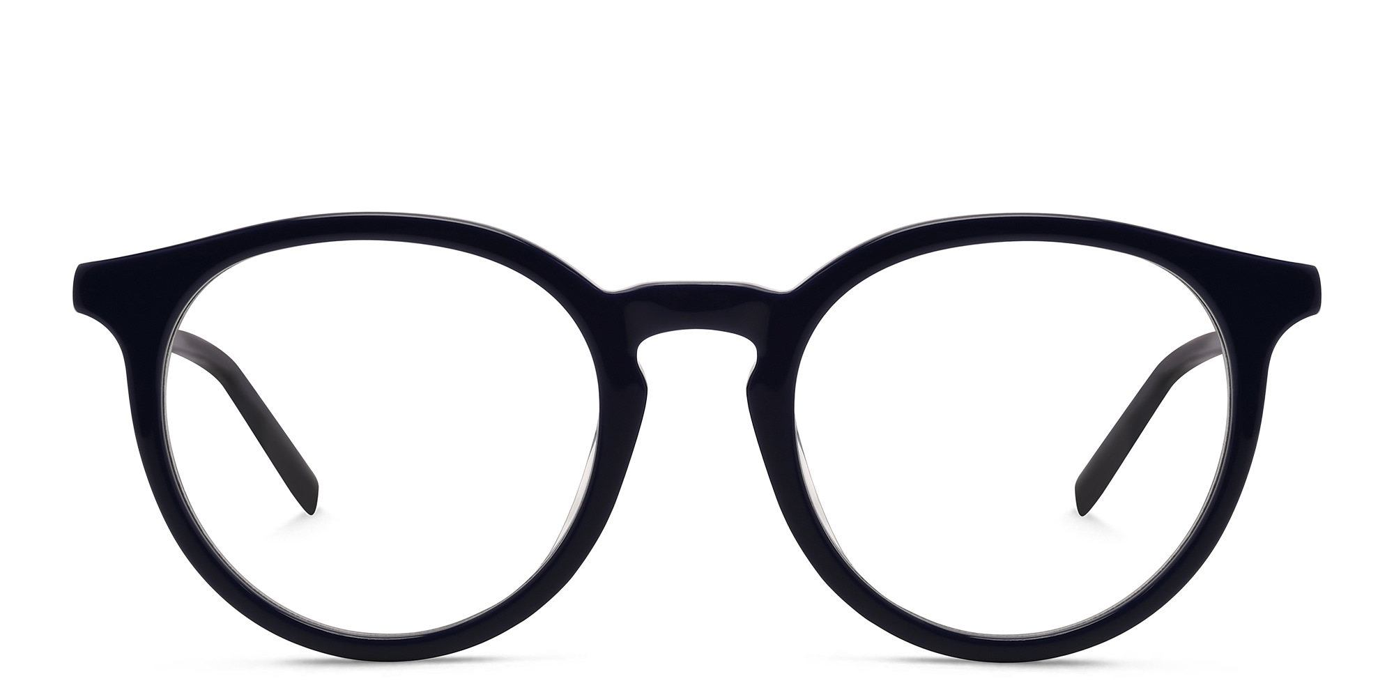EYE'M Round Eyeglasses in Blue – Product Photo 1