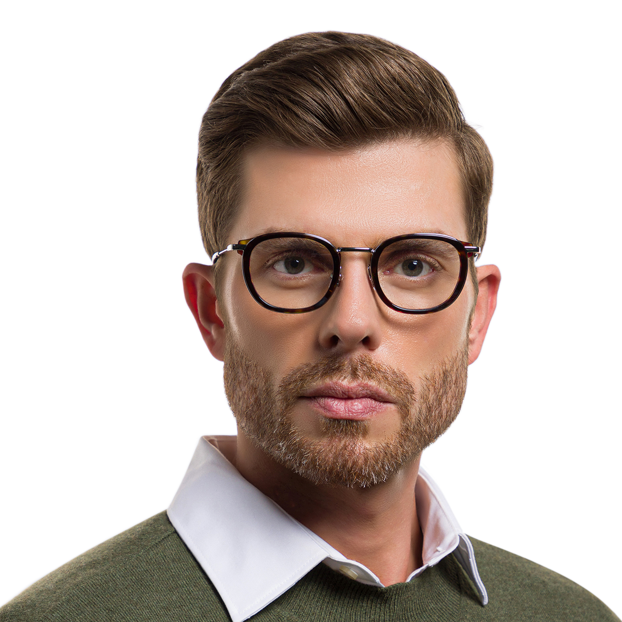 نظارة طبية بإطار مربع من EYE'M بلون فضي - صورة المنتج 6