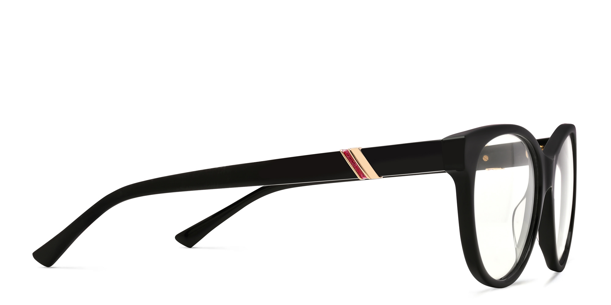Shop EYE'M Cat Eye Eyeglasses in Black online.