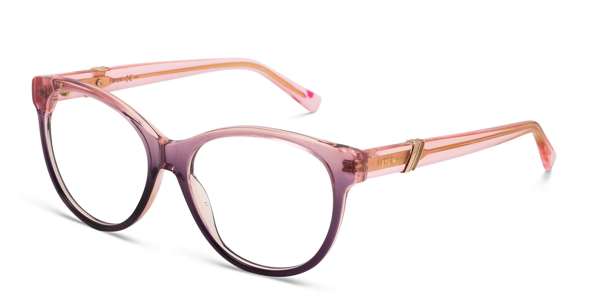 EYE'M Cat Eye Eyeglasses in Pink – Product Photo 2