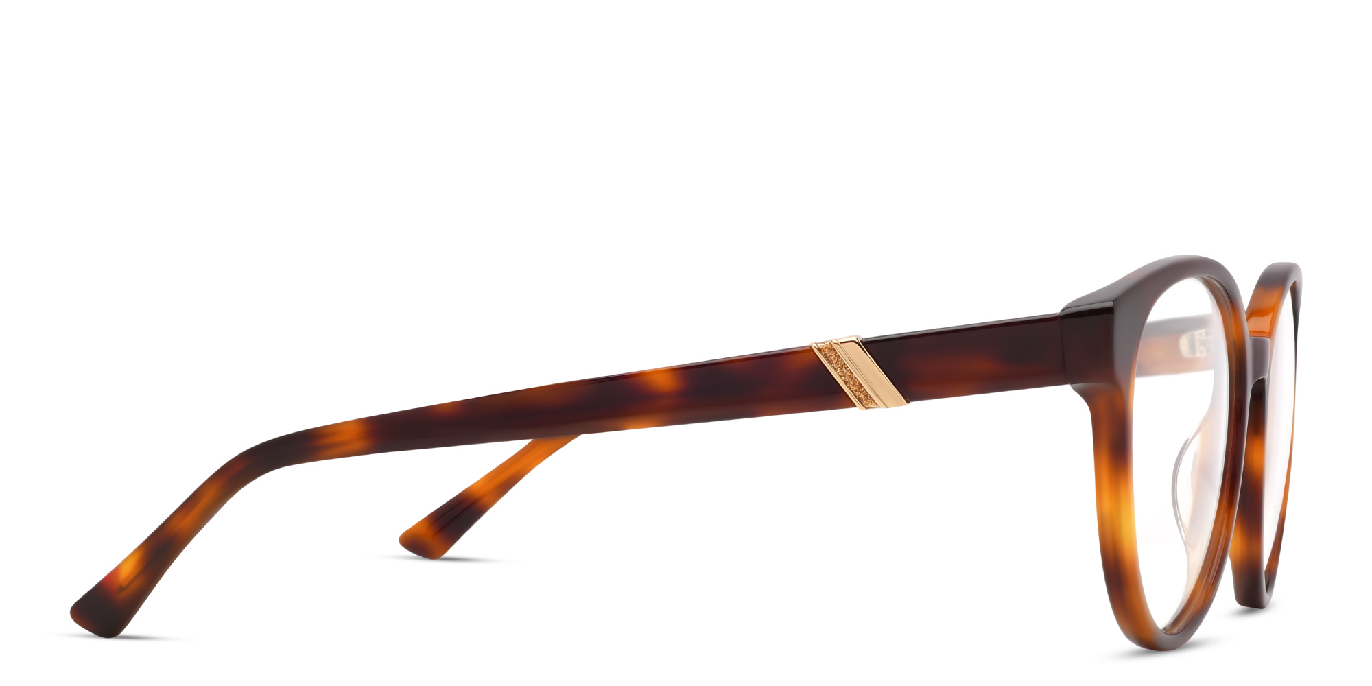 EYE'M Round Eyeglasses in Havana – Product Photo 3