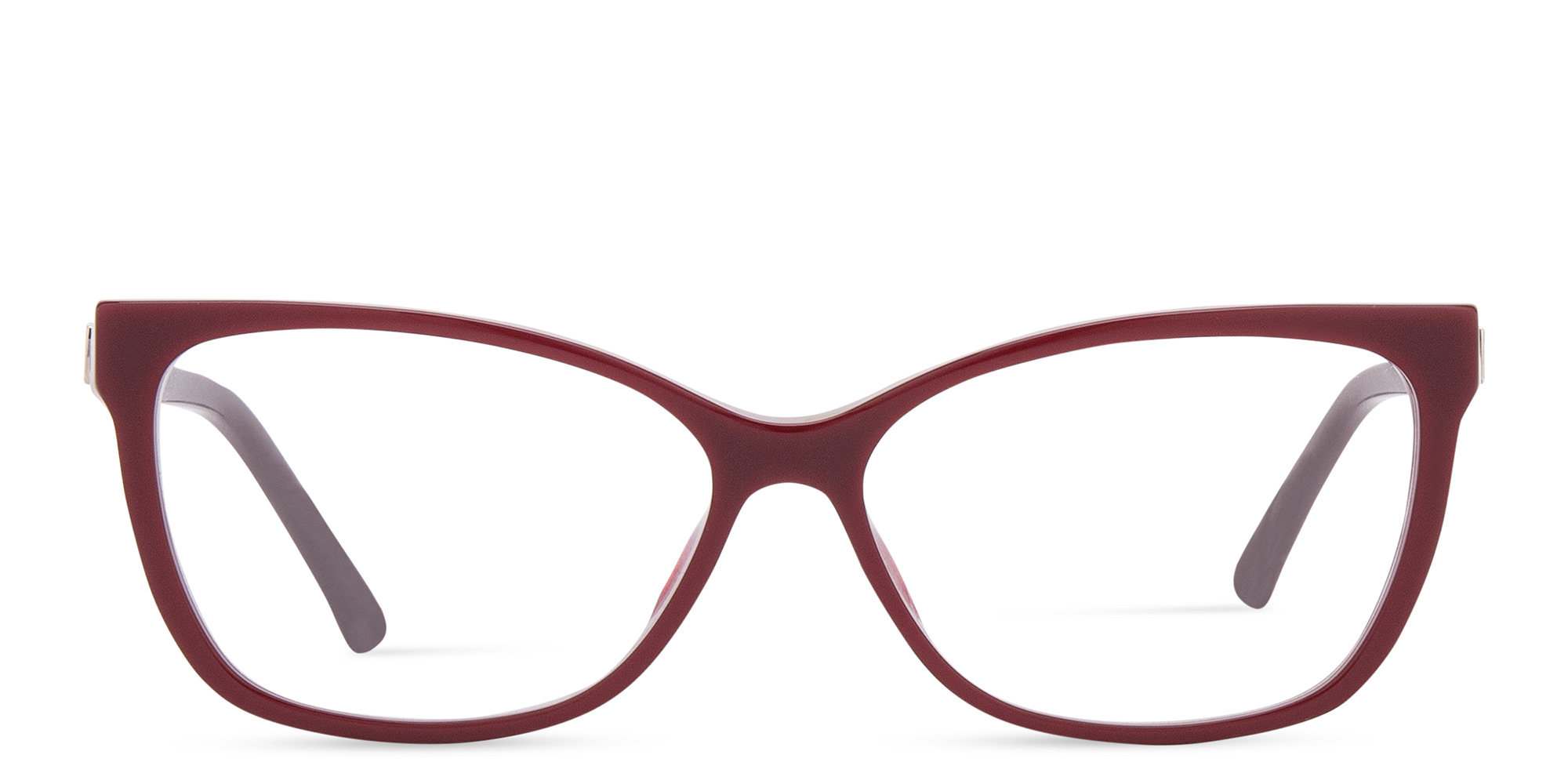 نظارات طبية كات آي واسعة من EYE'M بلون أحمر - صورة المنتج 1