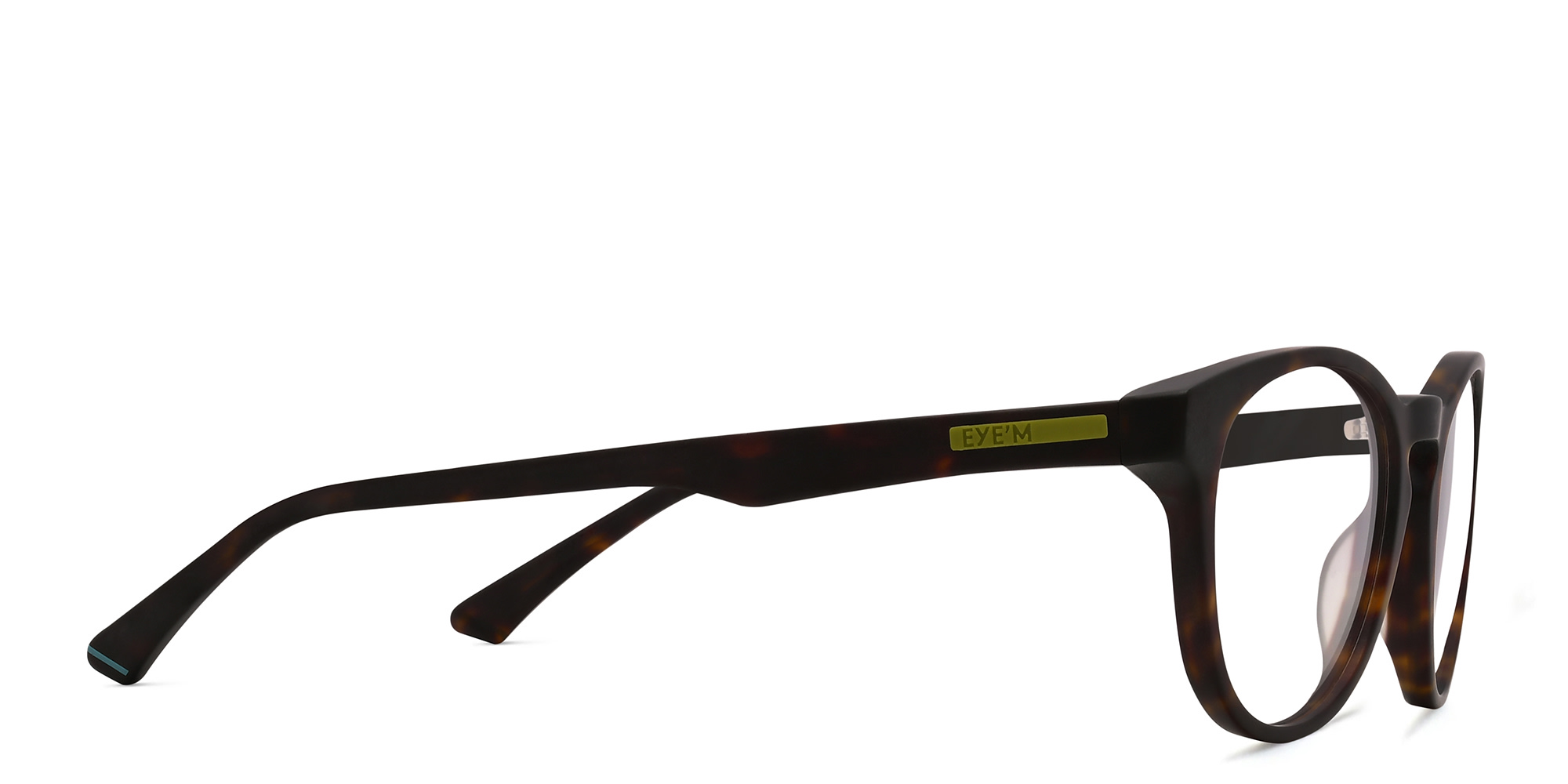 نظارة طبية بإطار دائري من EYE'M بلون مموه - صورة المنتج 3