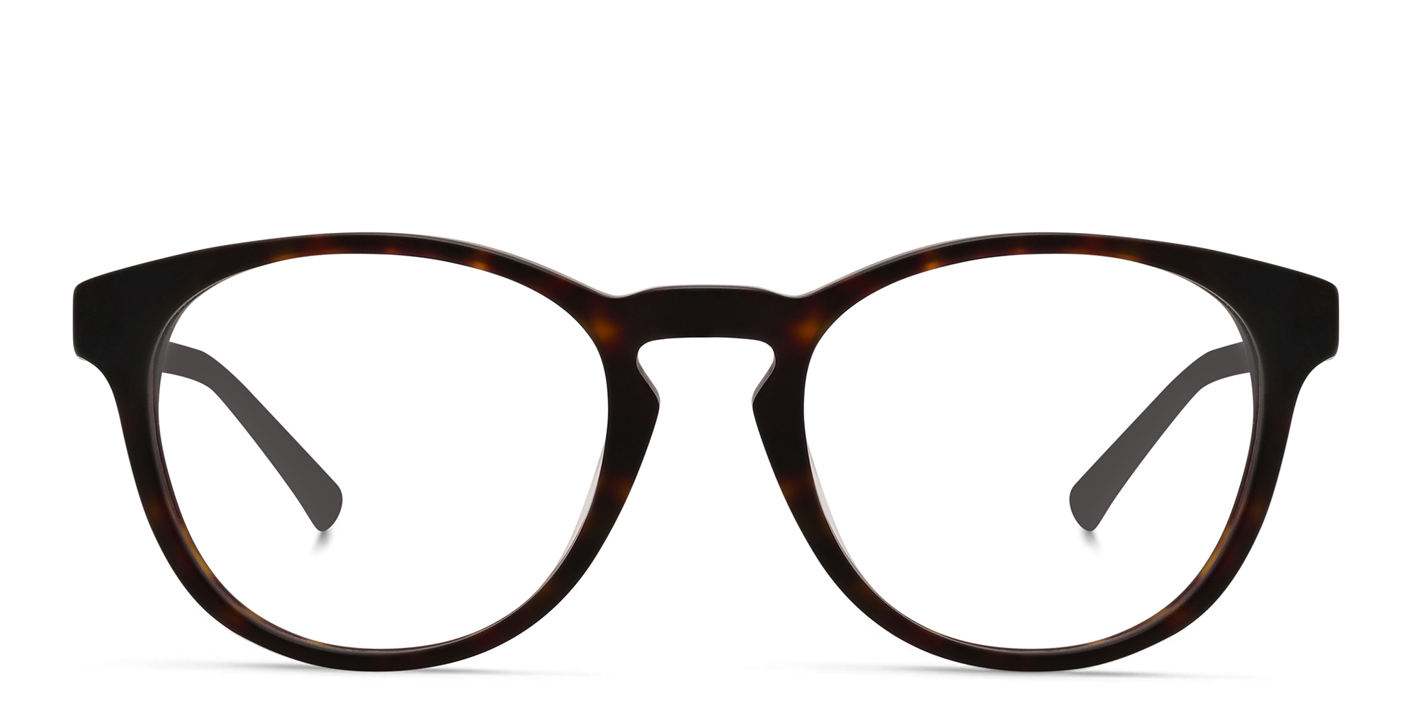 EYE'M Round Eyeglasses in Havana – Product Photo 1