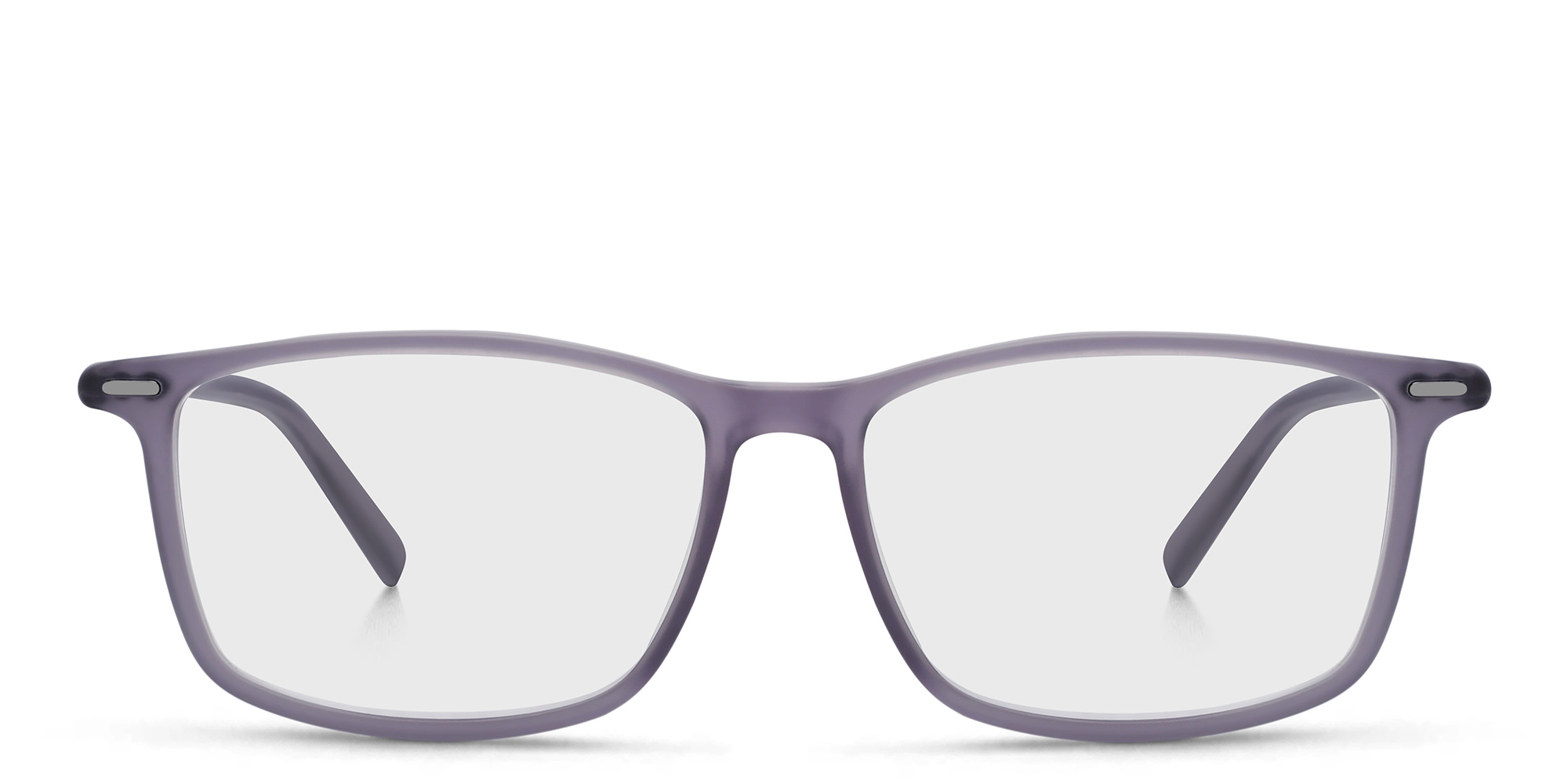 Shop EYE'M Rectangle Eyeglasses in Grey online.