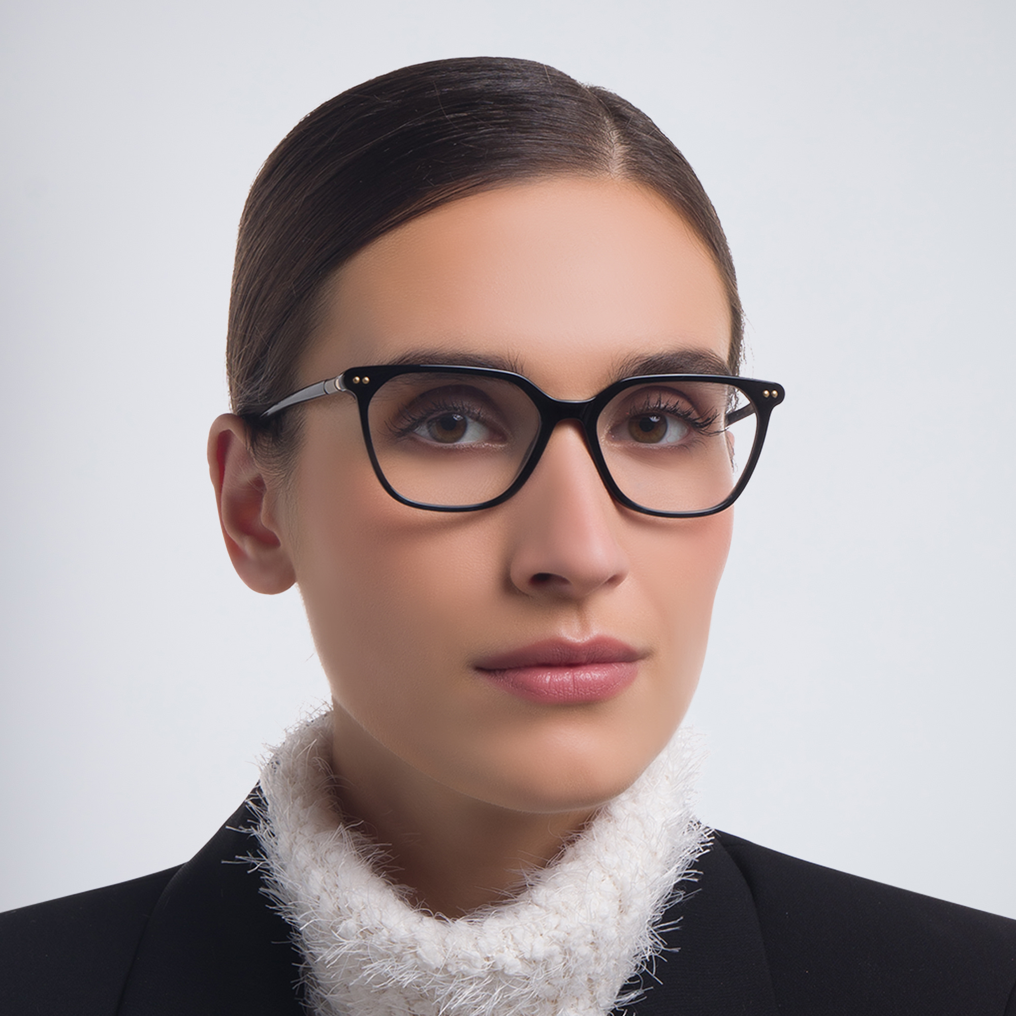 تسوق نظارة طبية بإطار مربع EYE'M بلون أسود أونلاين.