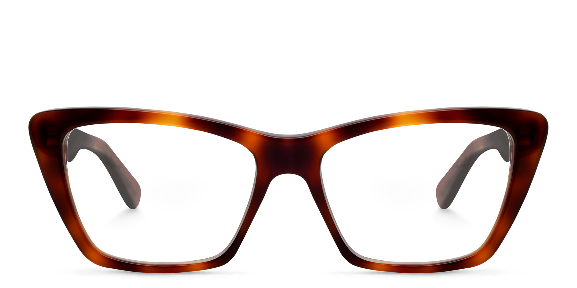 EYE'M Cat Eye Eyeglasses in Havana – Product Photo 1