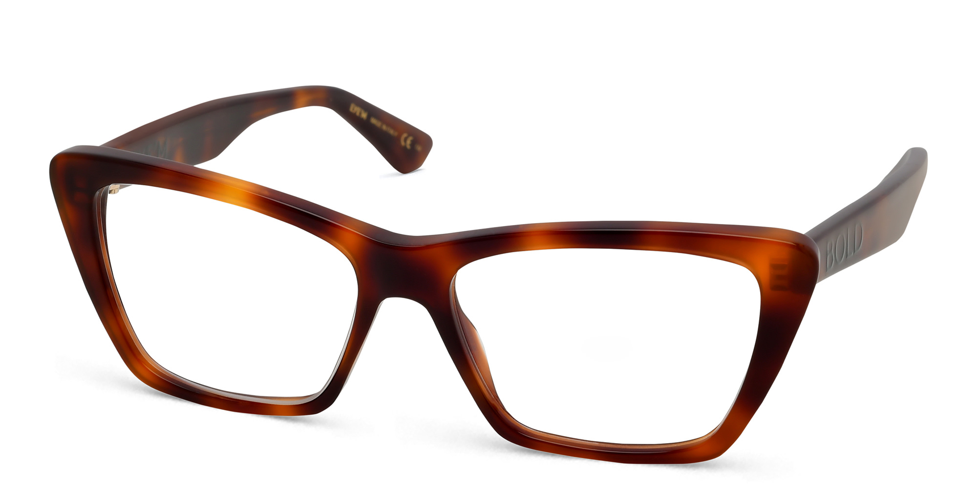 EYE'M Cat Eye Eyeglasses in Havana – Product Photo 2