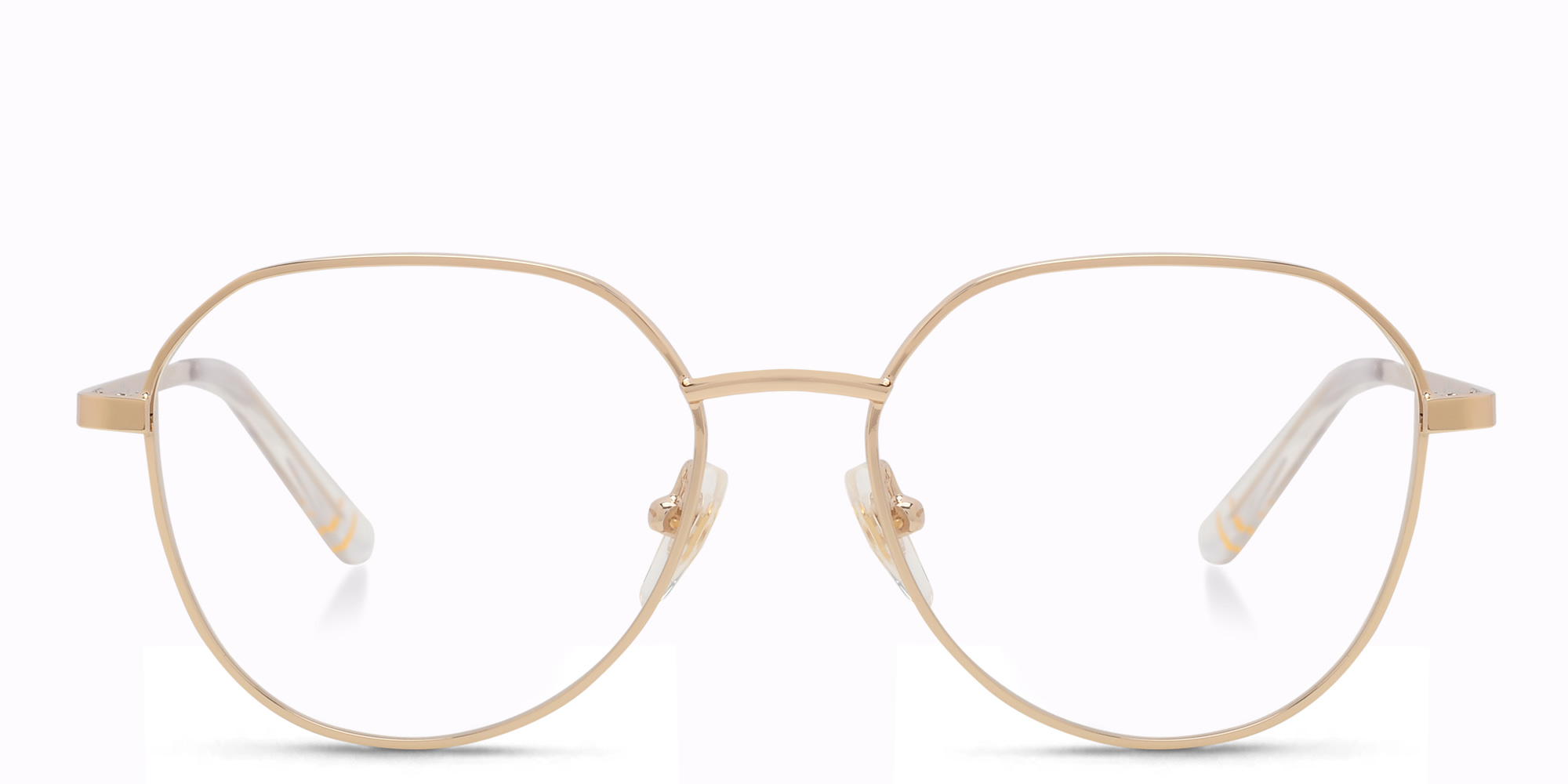 تسوق نظارات طبية بإطار غير منتظم للأطفال EYE'M بلون Gold أونلاين.