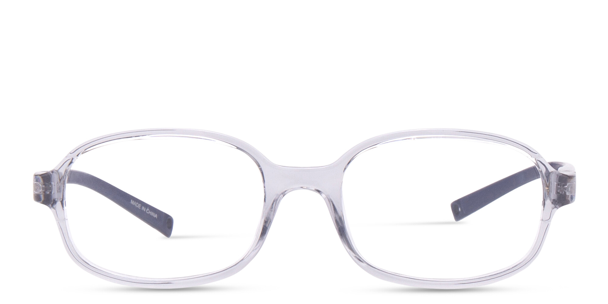 EYE'M Kids Rectangle Eyeglasses in Clear – Product Photo 1