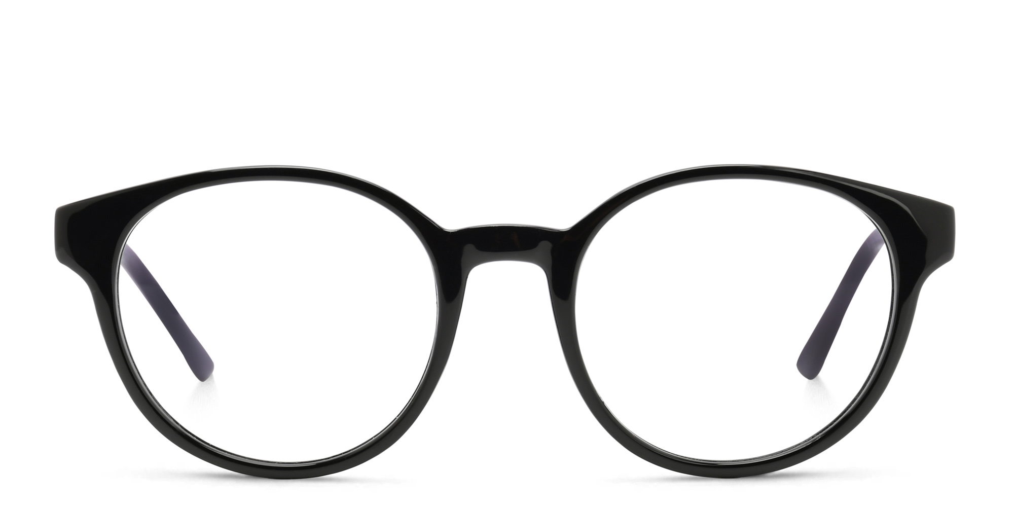 Shop EYE'M Kids Round Eyeglasses in Black online.