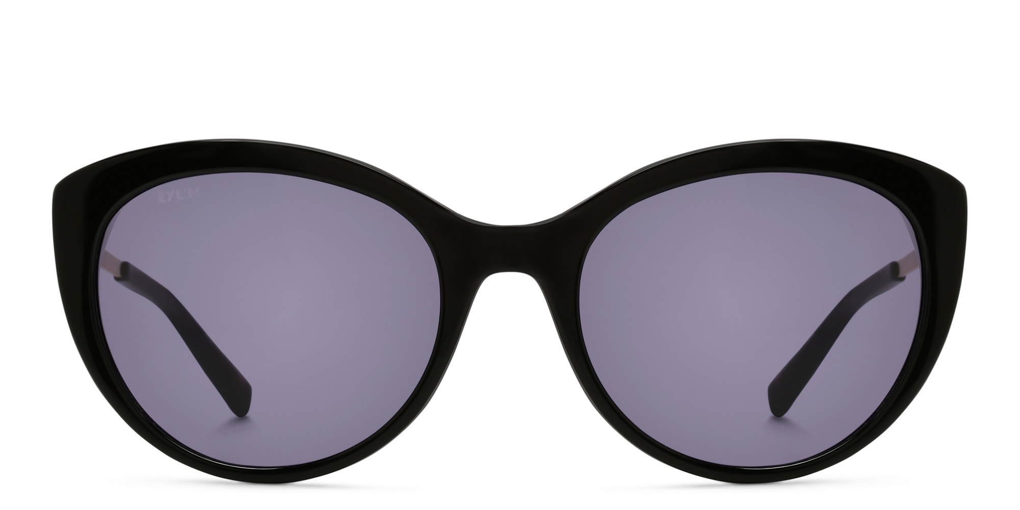 EYE'M Cat Eye Sunglasses in Black – Product Photo 1