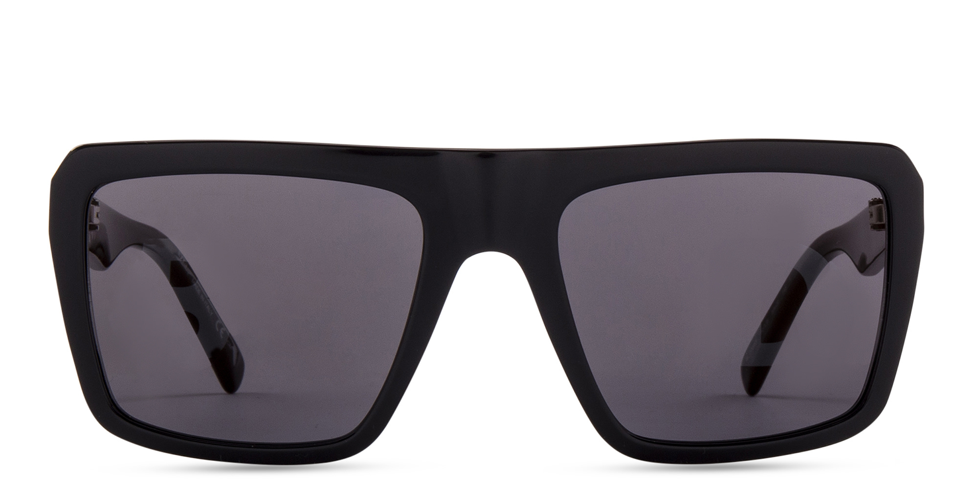 Shop EYE'M Square Sunglasses in Black online.