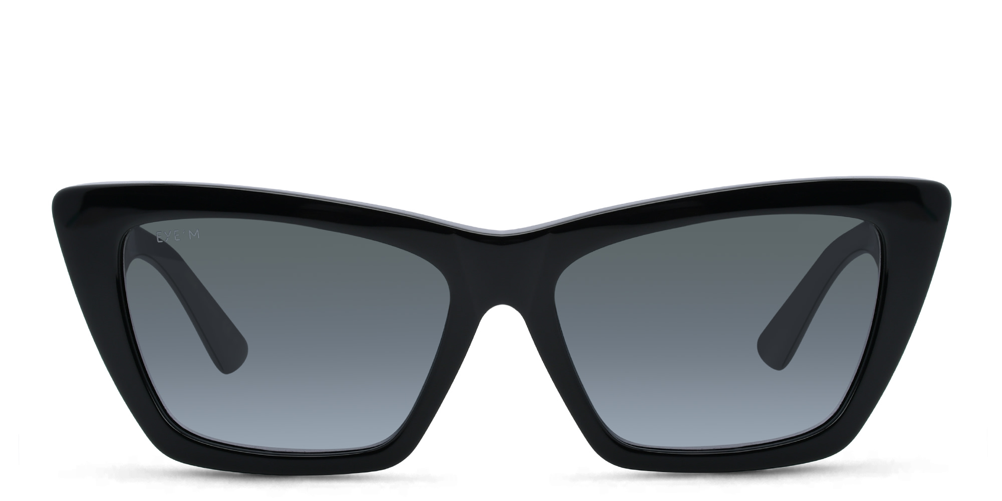 Shop EYE'M Cat Eye Sunglasses in Black online.