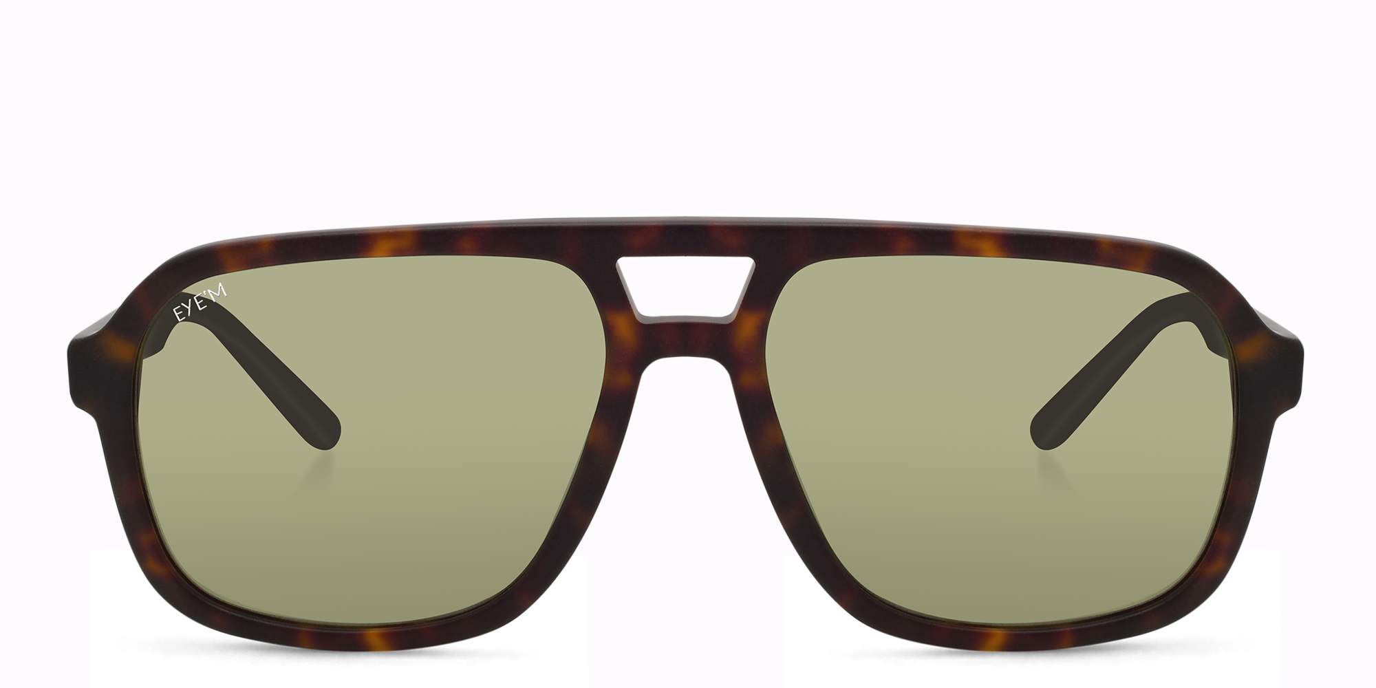 Shop EYE'M Kids Aviator Sunglasses in Havana online.