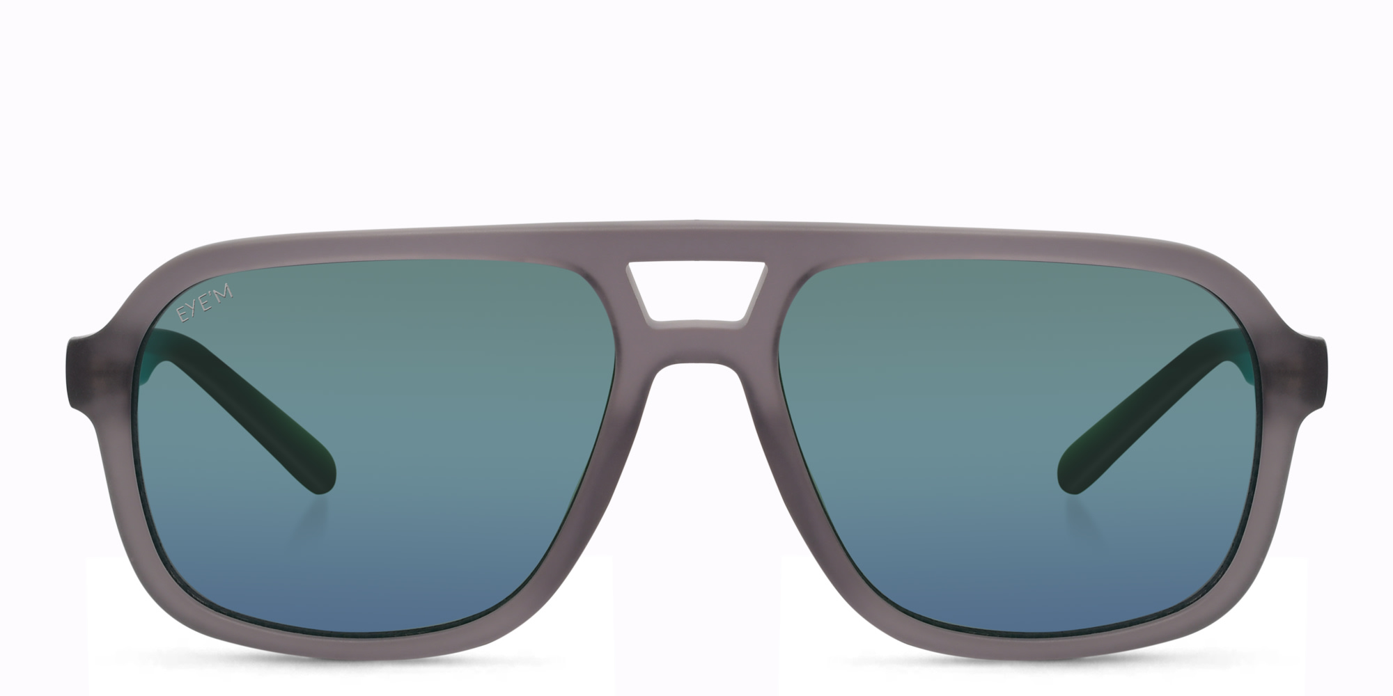 EYE'M Kids Aviator Sunglasses in Grey – Product Photo 1