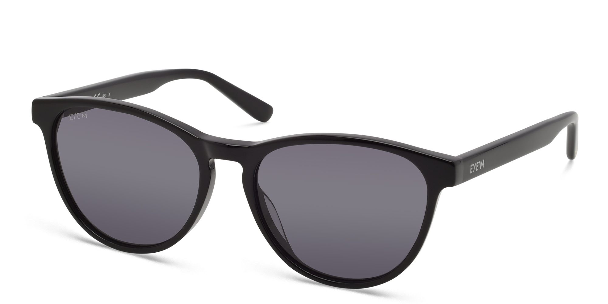 EYE'M Kids Cat Eye Sunglasses in Black – Product Photo 2