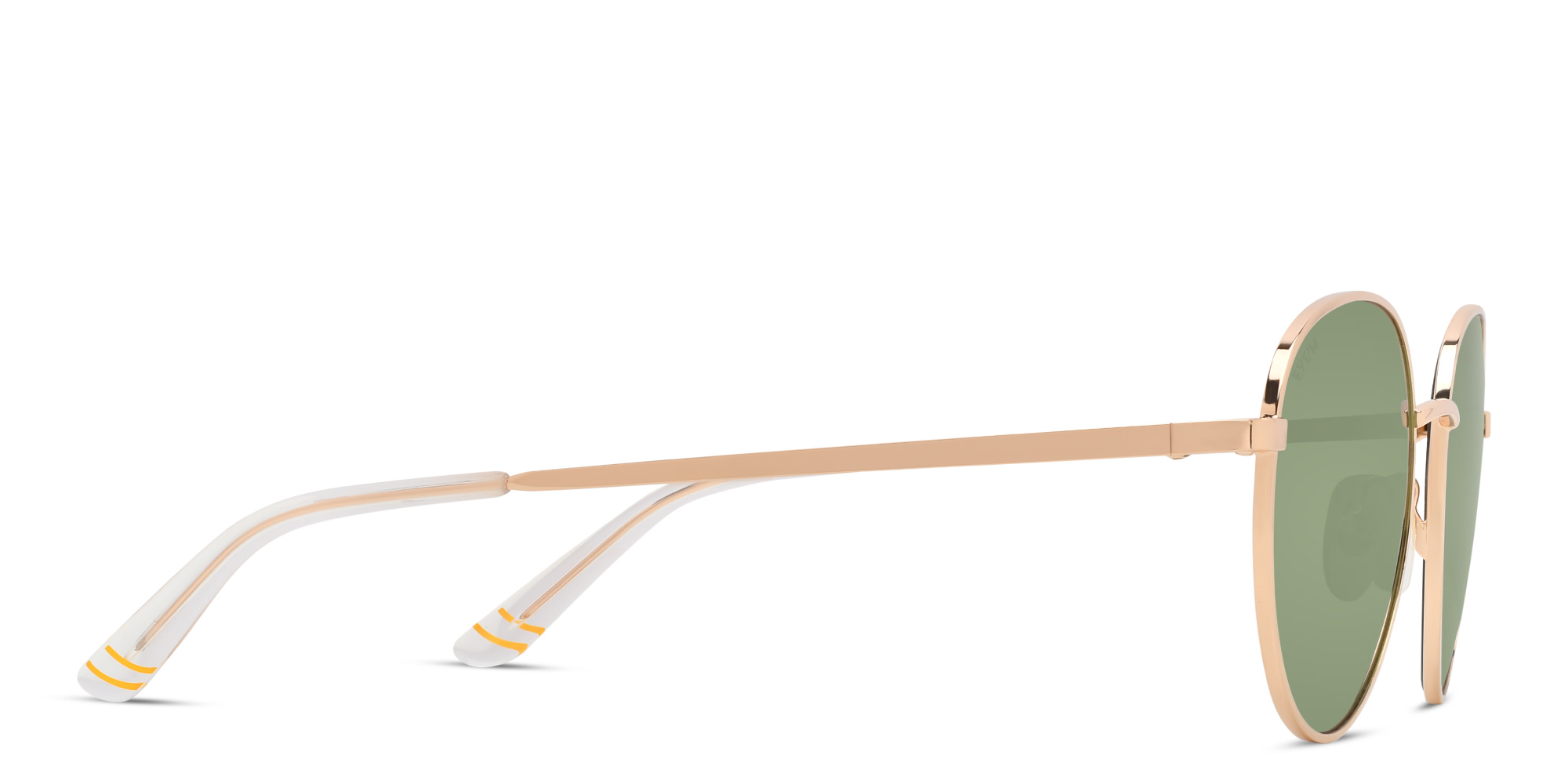 EYE'M Kids Round Sunglasses in Gold – Product Photo 3