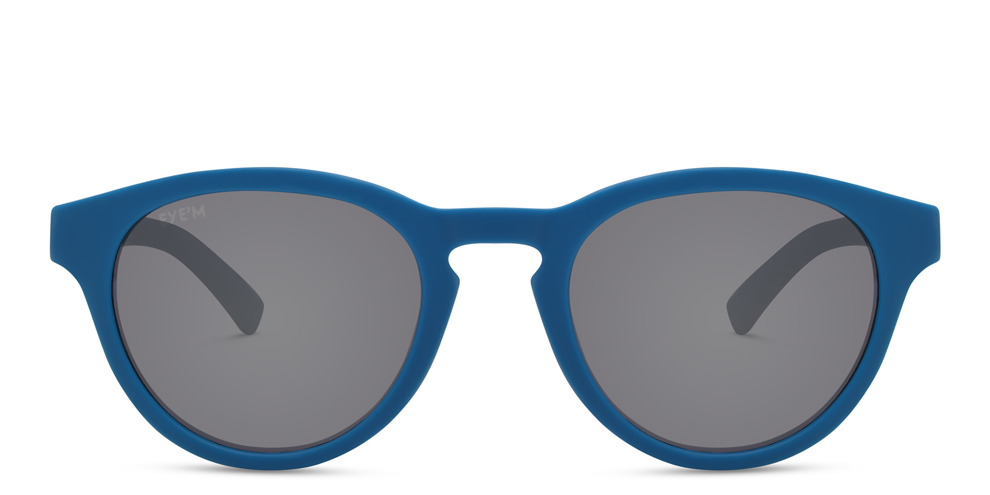 Shop EYE'M Kids Round Sunglasses in Blue online.