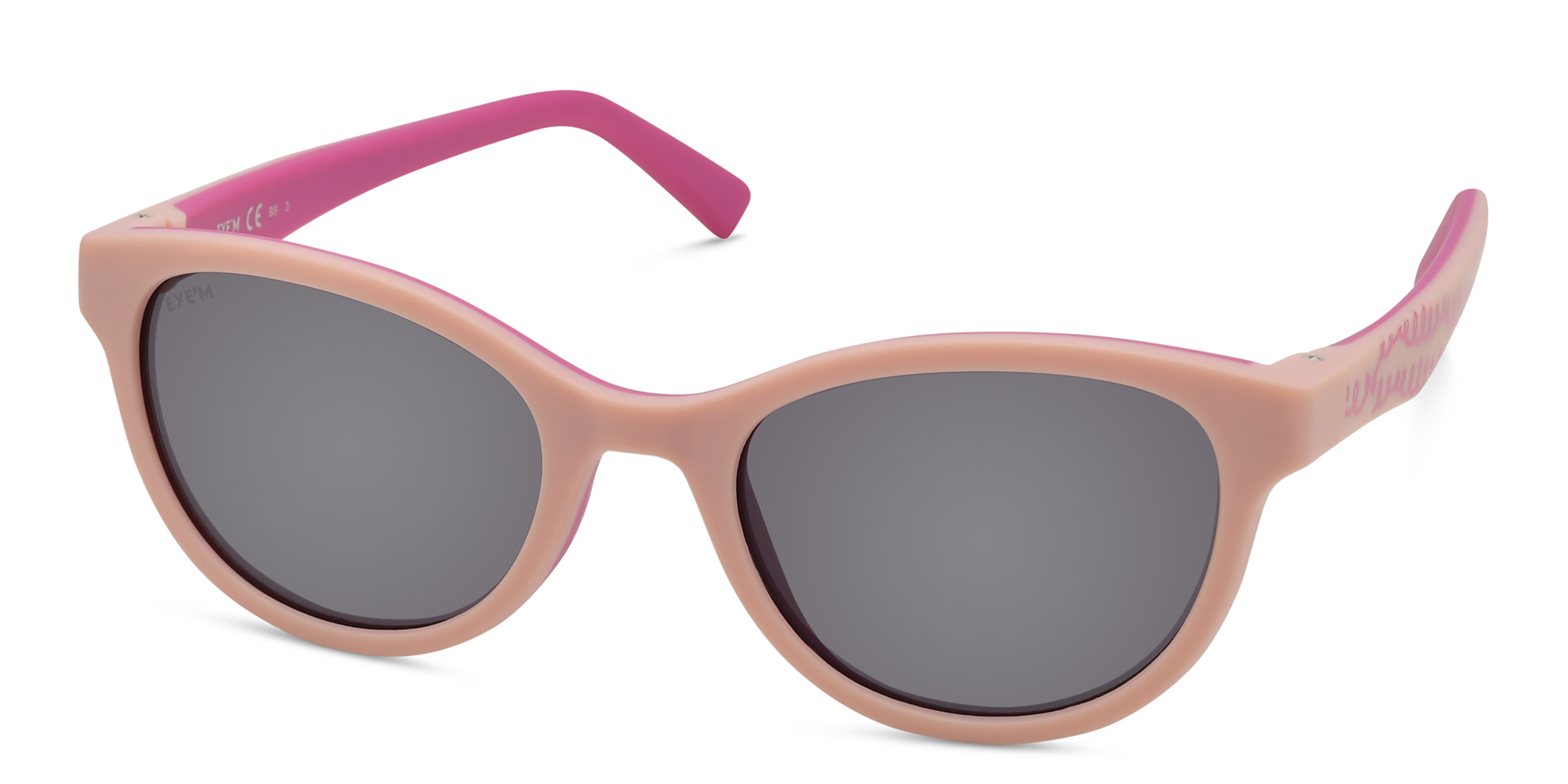 EYE'M Kids Cat Eye Sunglasses in Pink – Product Photo 2