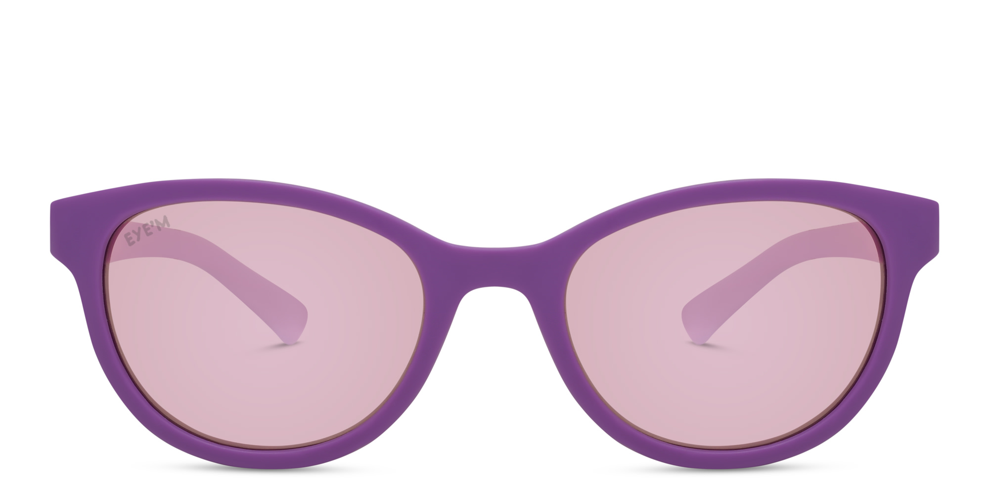 EYE'M Kids Cat Eye Sunglasses in Purple – Product Photo 1