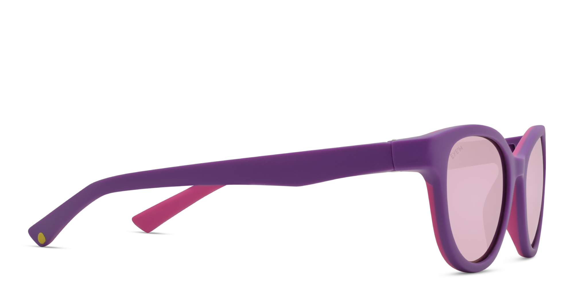 EYE'M Kids Cat Eye Sunglasses in Purple – Product Photo 3