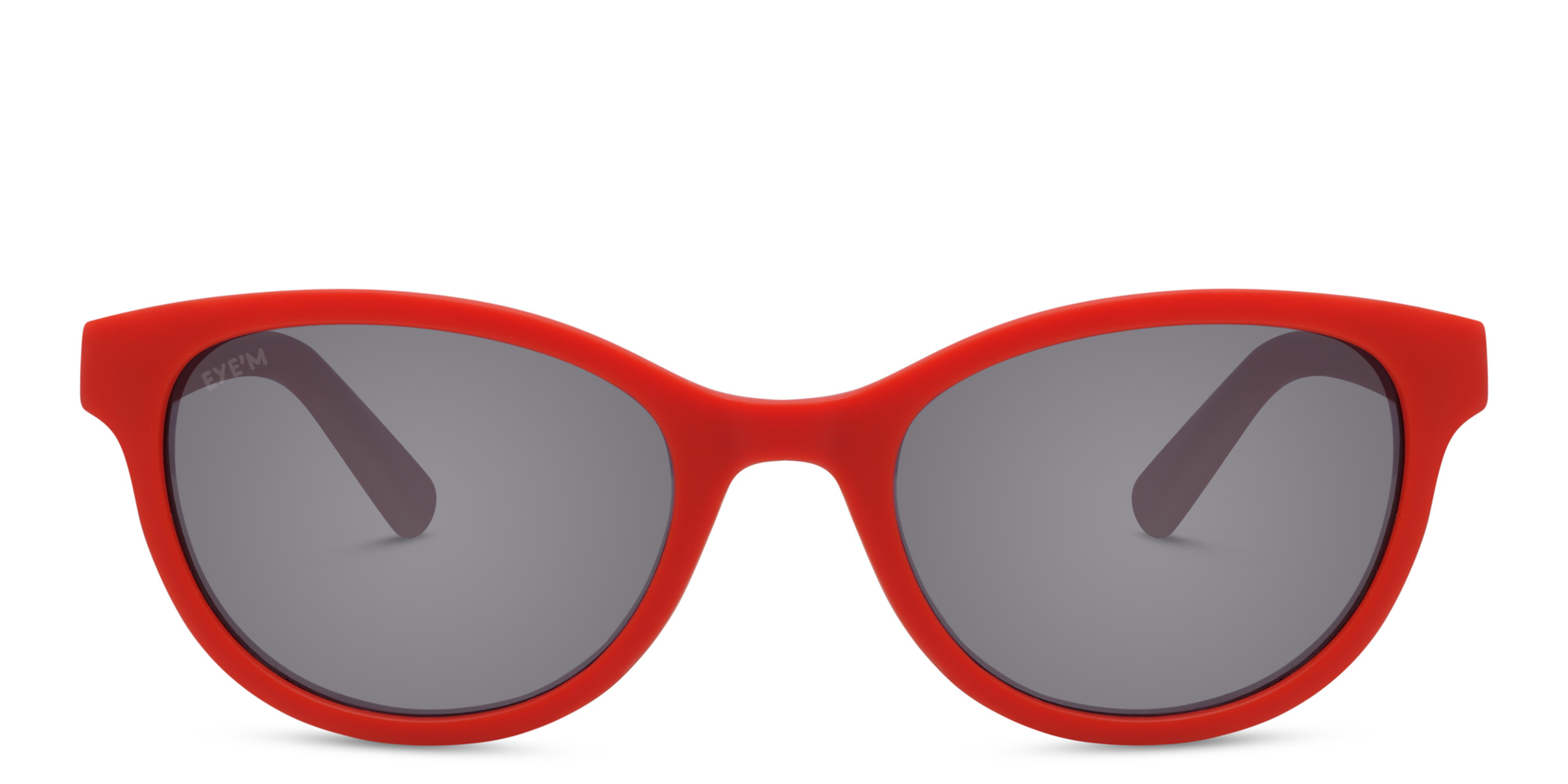 EYE'M Kids Cat Eye Sunglasses in Red – Product Photo 1