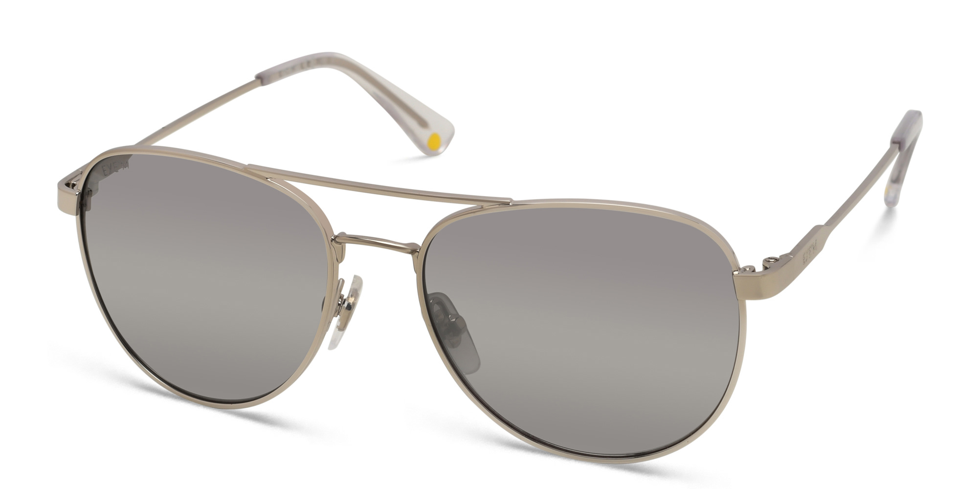 Shop EYE'M Kids Aviator Sunglasses in Silver online.