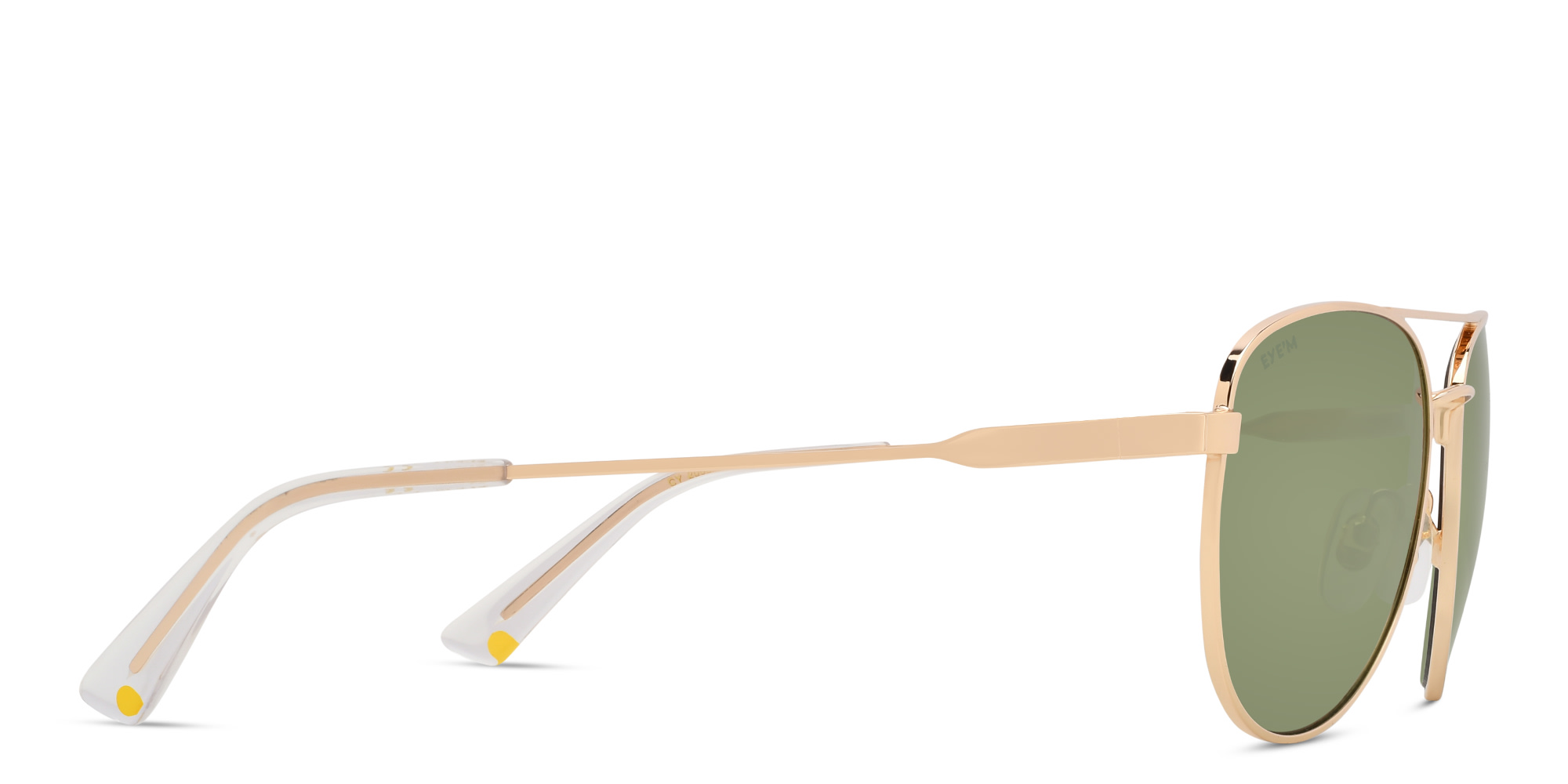 Shop EYE'M Kids Aviator Sunglasses in Gold online.