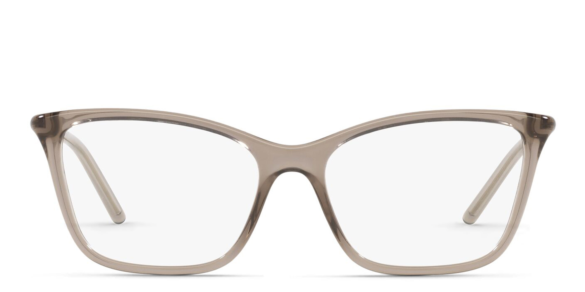 PRADA Cat Eye Eyeglasses in Honey Crystal – Product Photo 1