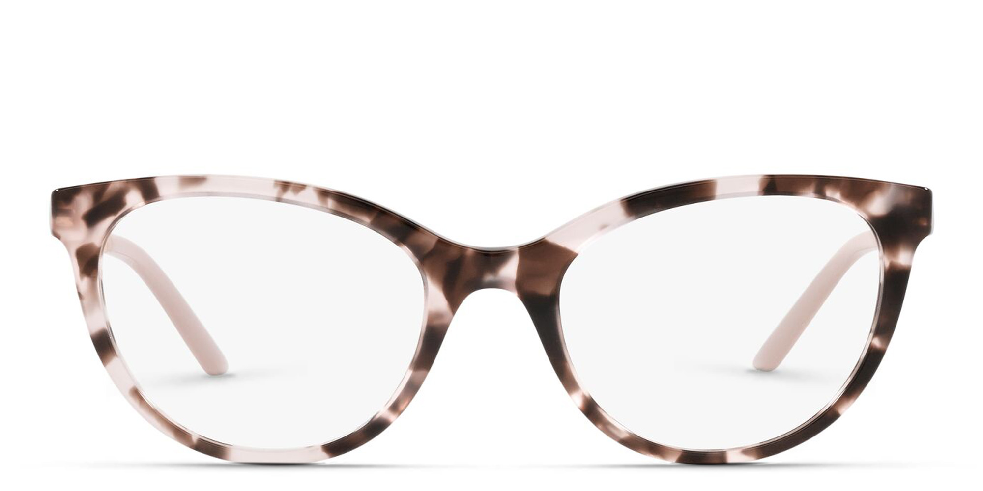 PRADA Round Eyeglasses in Orchid Tortoise – Product Photo 1