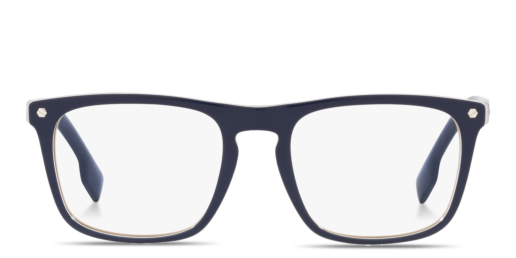 BURBERRY Bolton Square Eyeglasses in Blue – Product Photo 1