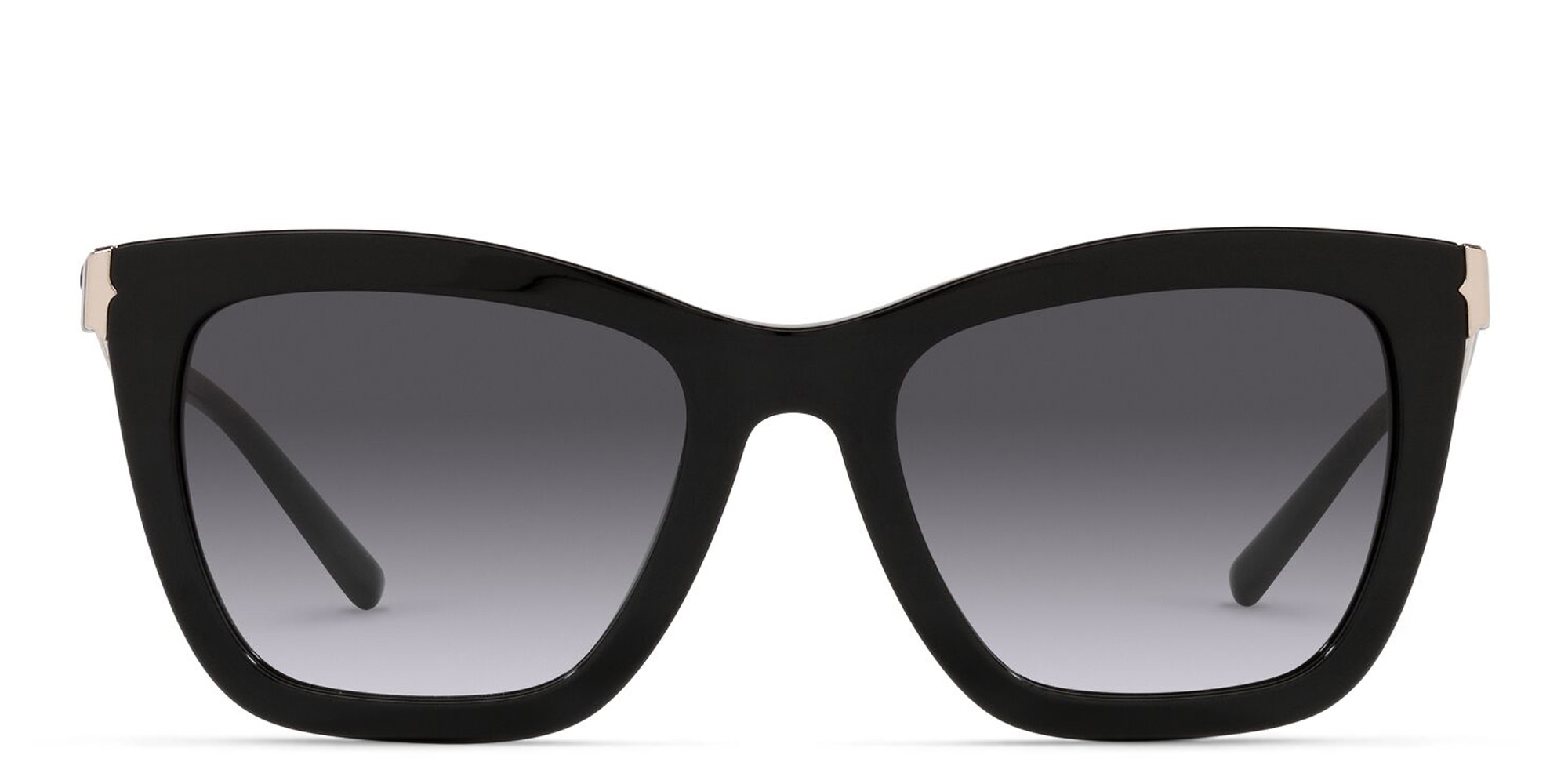 BVLGARI Rectangle Sunglasses in Black – Product Photo 1