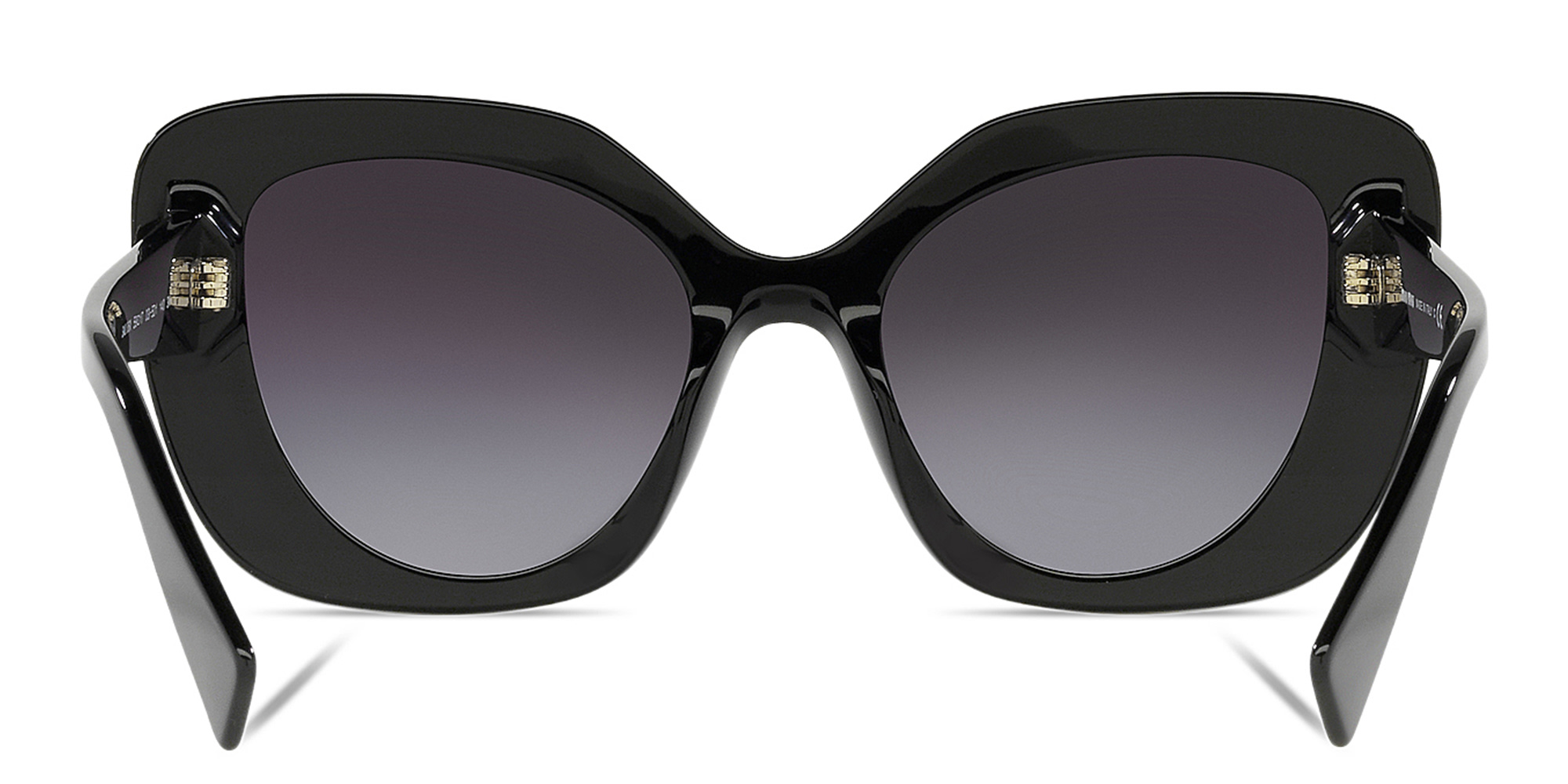 Shop MIU MIU Cat Eye Sunglasses in Cystal Black online.