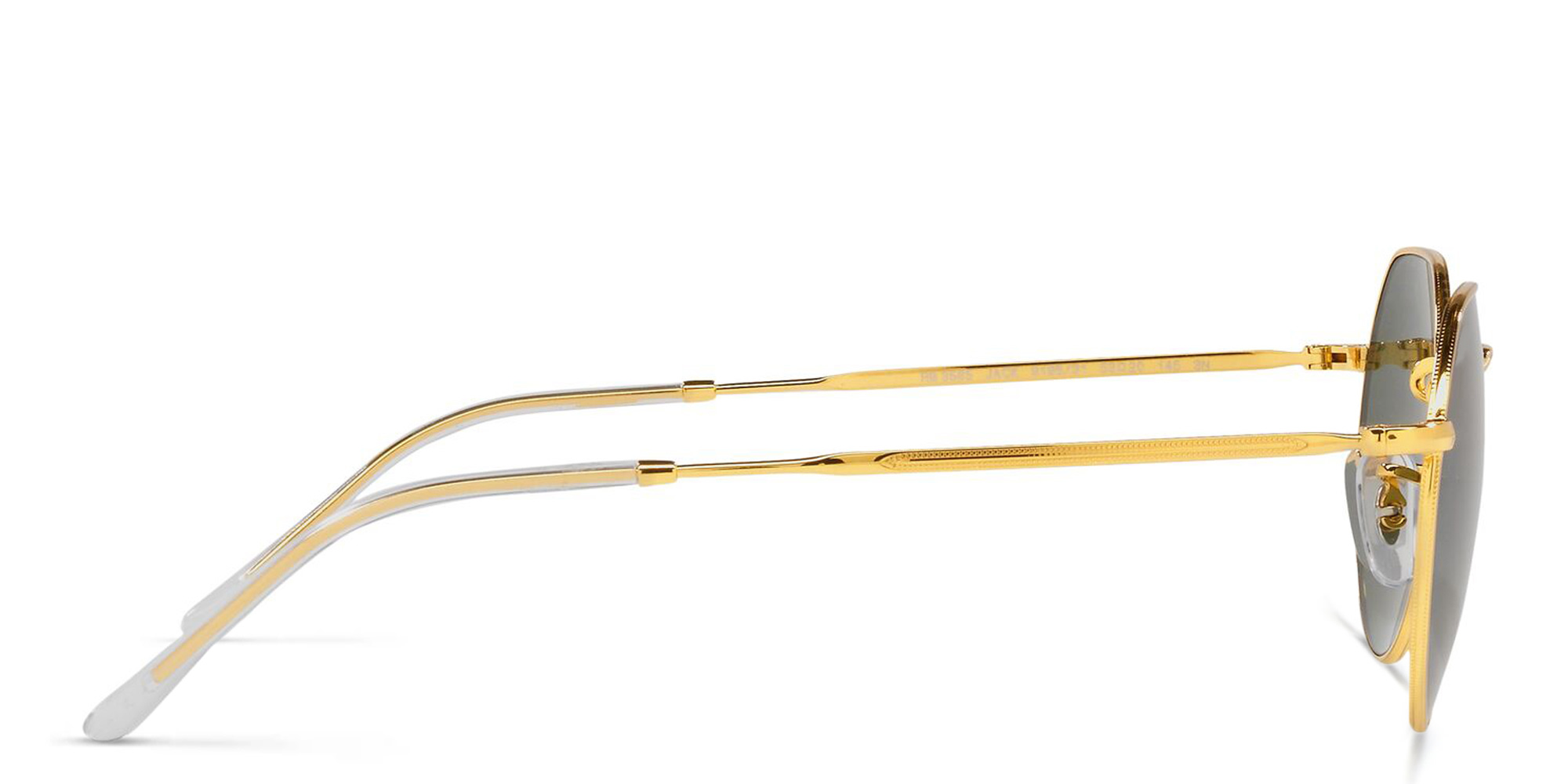 Shop Ray-Ban Jack Unisex Irregular Sunglasses in Gold online.