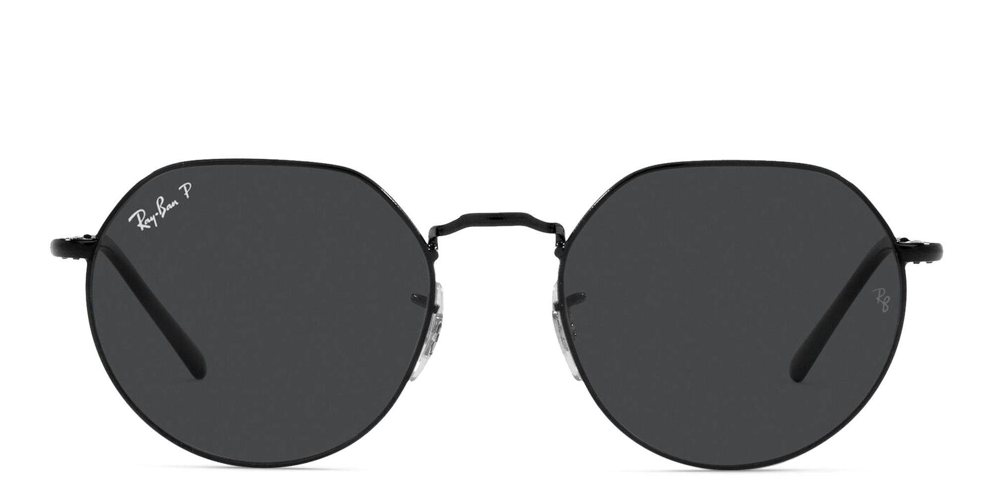 Ray-Ban Jack Unisex Irregular Sunglasses in Black – Product Photo 1