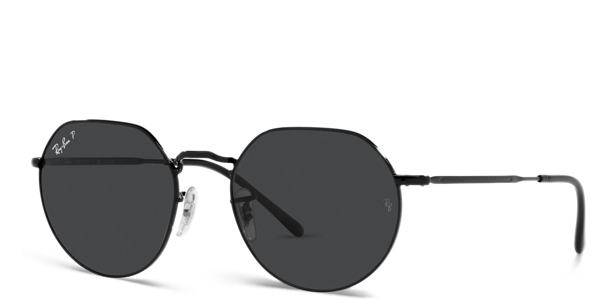 Ray-Ban Jack Unisex Irregular Sunglasses in Black – Product Photo 2