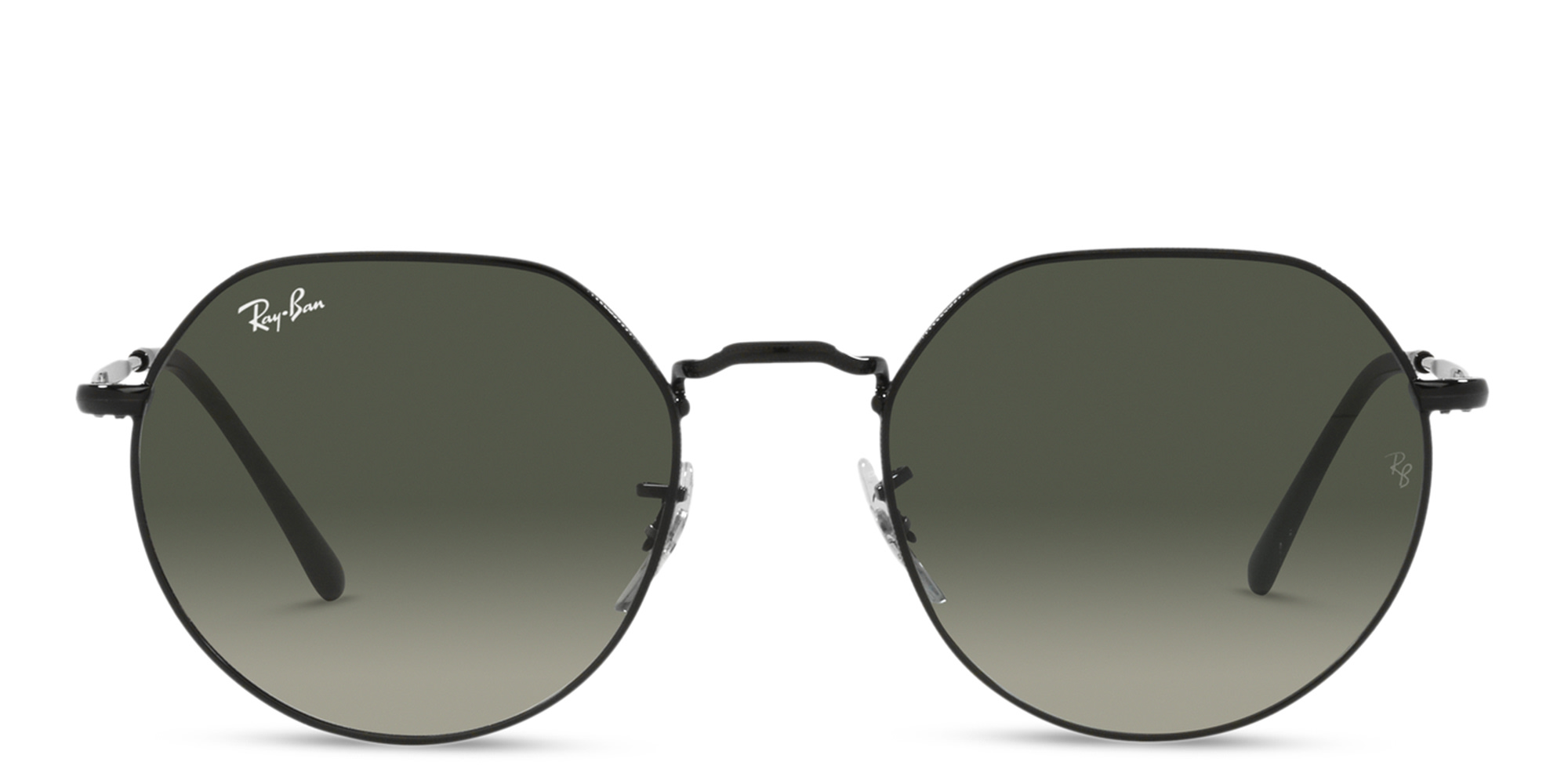 Ray-Ban Jack Unisex Irregular Sunglasses in Black – Product Photo 1