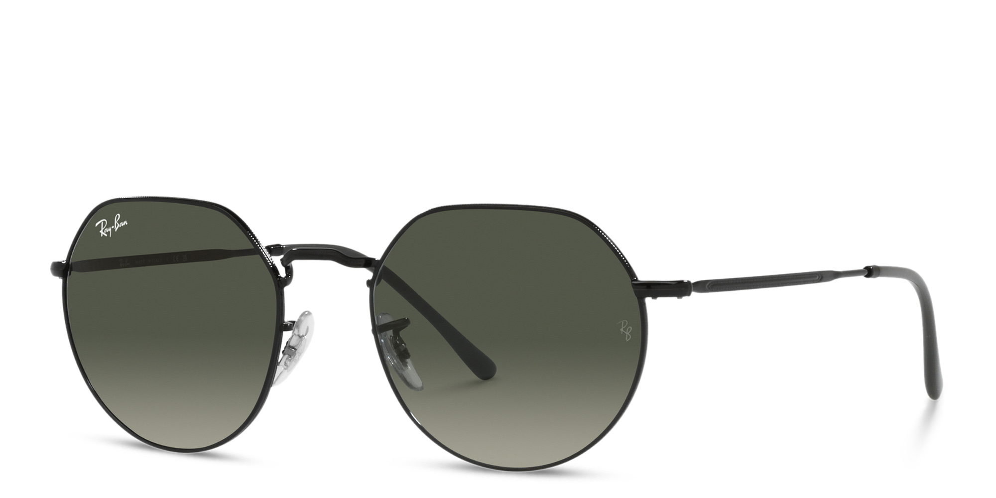 Ray-Ban Jack Unisex Irregular Sunglasses in Black – Product Photo 2