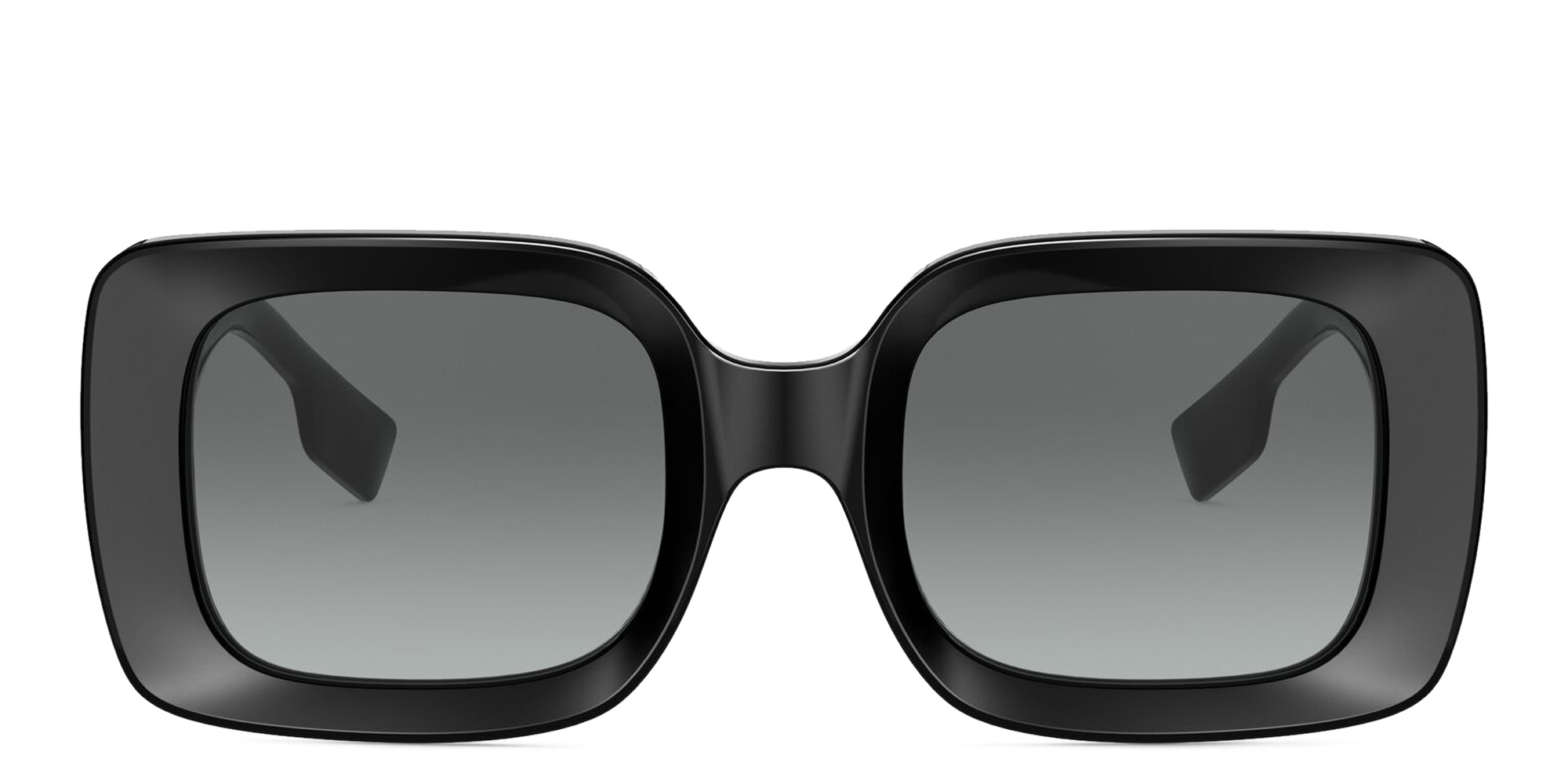 BURBERRY Square Sunglasses in Black – Product Photo 1