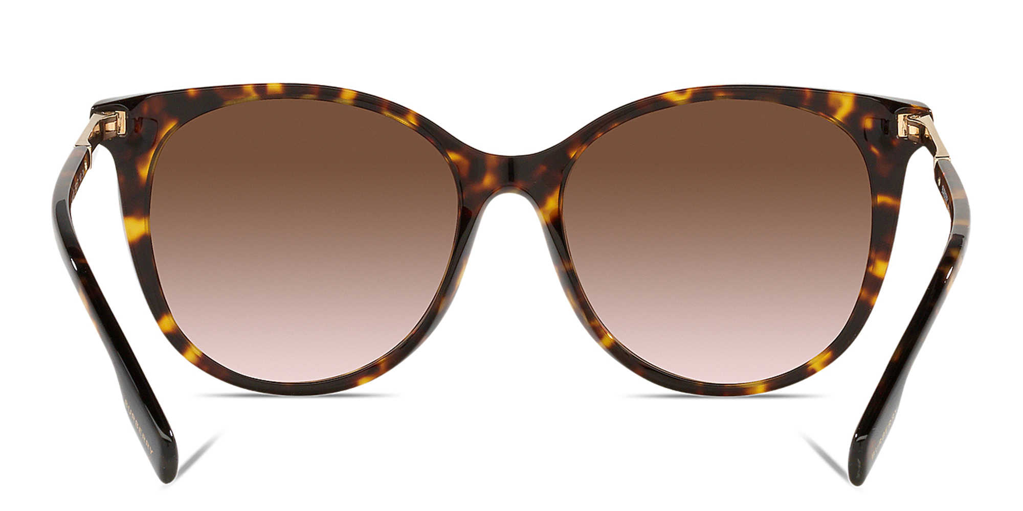 Shop BURBERRY Cat Eye Sunglasses in Dark Havana online.