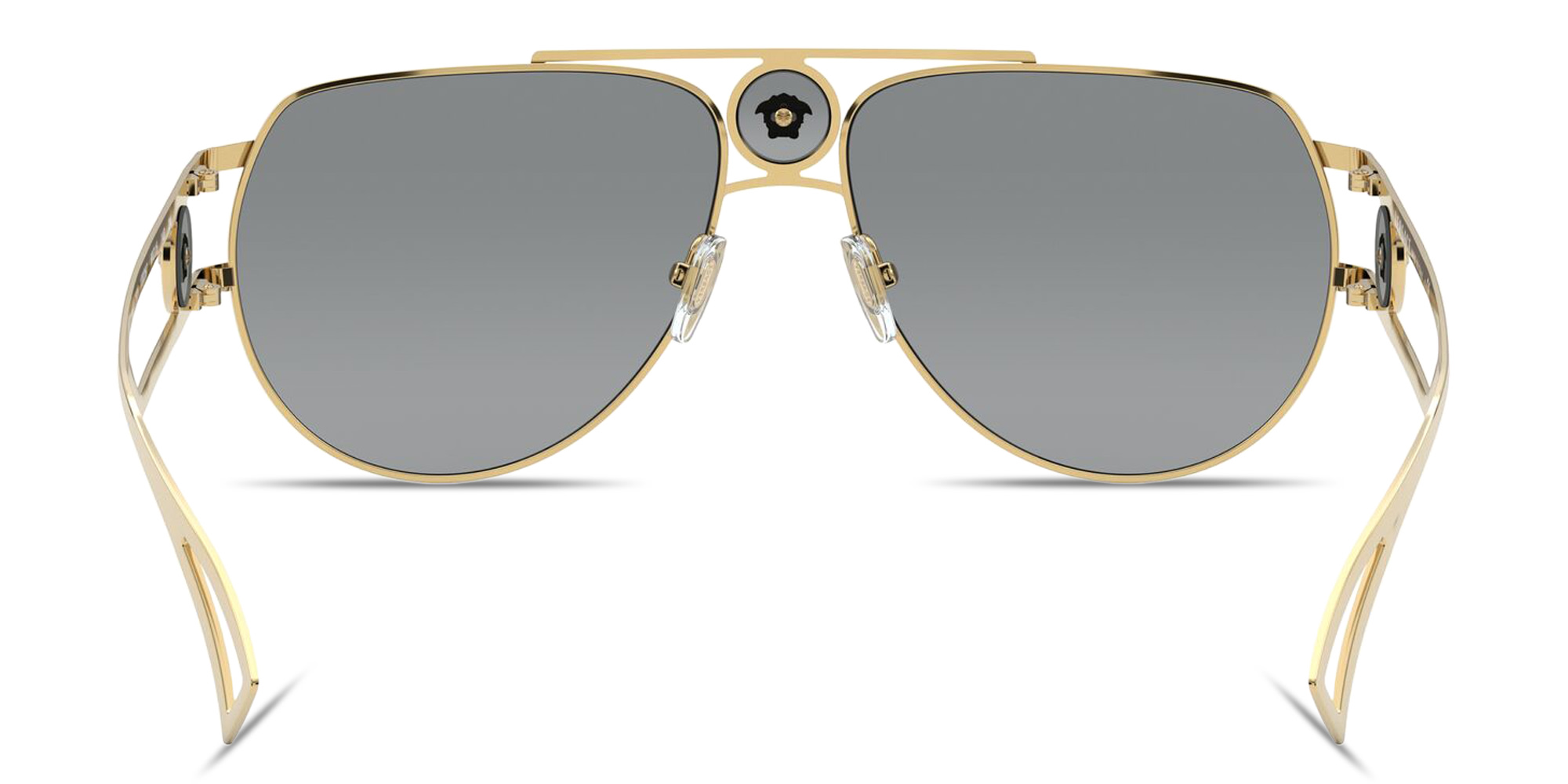VERSACE Medusa Pilot Sunglasses in Gold – Product Photo 4