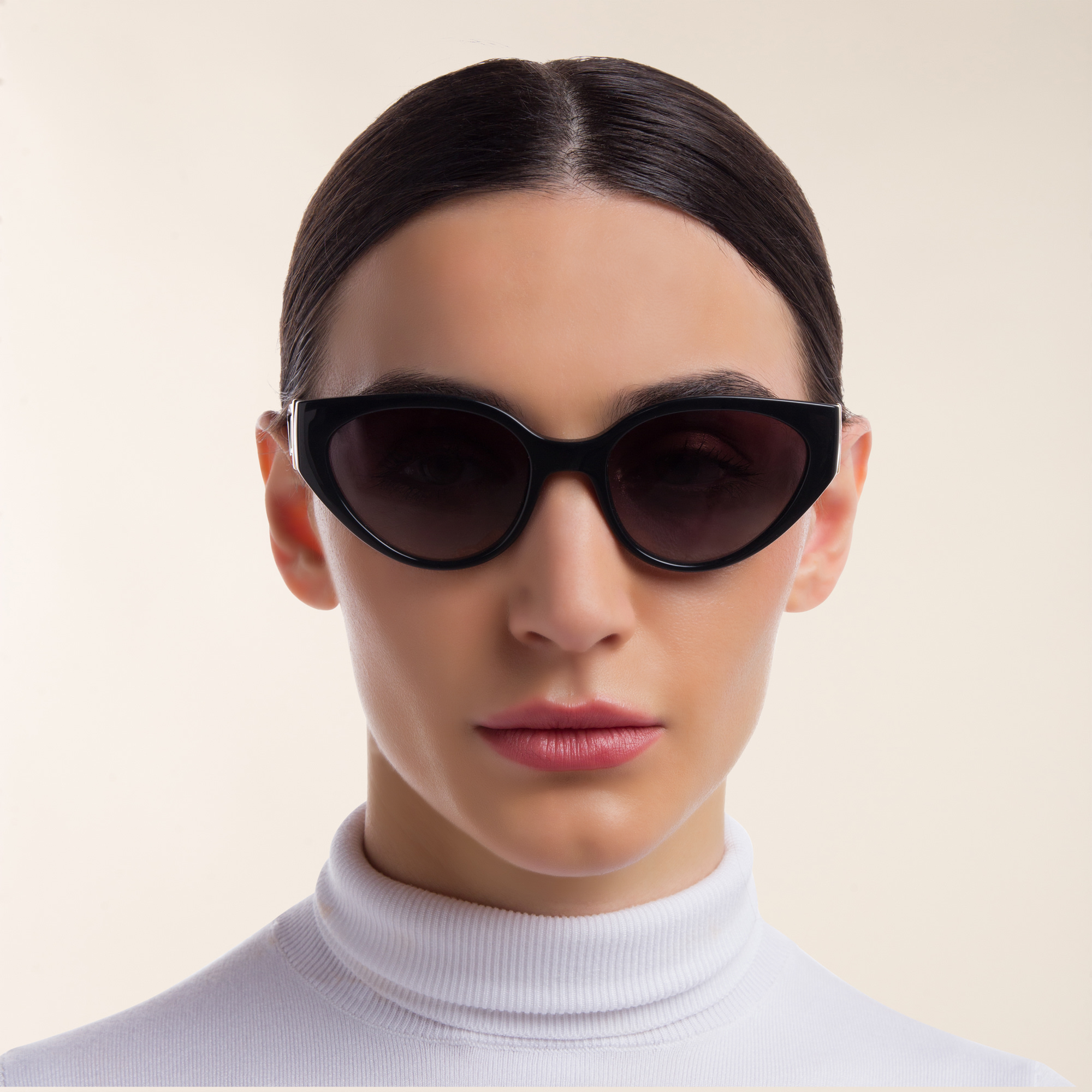 Dolce & Gabbana Cat Eye Sunglasses in Black – Product Photo 4